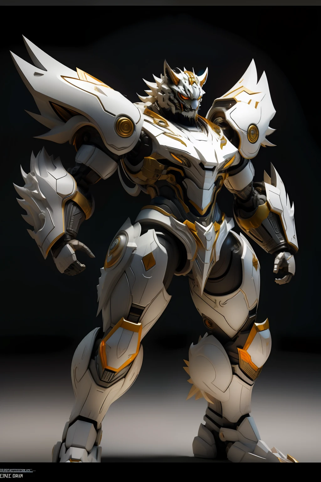 Super cute furry white tiger warrior in armor、realisitic、4K、ultra-detailliert、 vray rendered、unrealengine、Mid-Journey Art Style