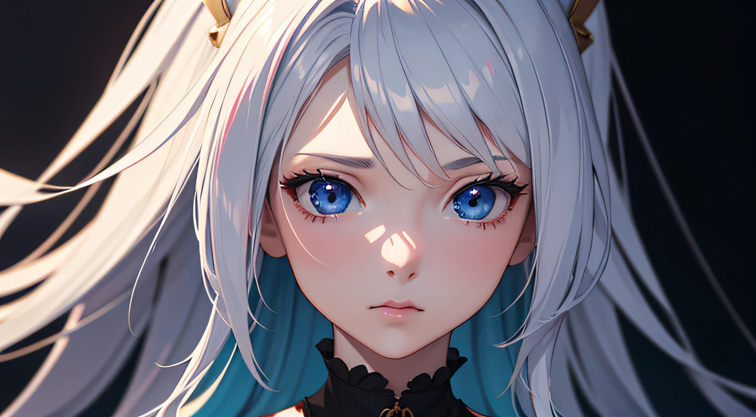 a beautiful woman, close-up portrait, detailed face, beautiful eyes, long eyelashes, detailed lips, detailed facial features, 1 girl, adult, sexy, Perfect body fittness, hyper detailed, ultra high definition, 8k, 2d render, dramatic lighting, cinematic, vibrant colors, moody, gritty