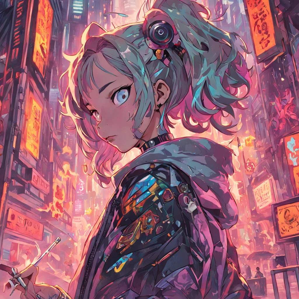 ((top-notch quality)), ((masterwork)), ((true-to-life)),

Subject: Cyberpunk Harley Quinn
Action: Smoking cannabis goodness
Artist: Louis Wain
Style: Cyberpunk, Cannabis-inspired, DMT, Artegem, Chiaroscuro
Medium: Digital Rendering
Category: Comic Book Art
Color Palette: Vibrant, Cyberpunk, Cannabis-inspired, DMT
Digital Graphics: Ethereal Patterns, Transcendence
Resolution: High-Res

Positive Prompt: Create a ((top-notch quality)), ((masterwork)), ((true-to-life)) digital rendering that features the iconic character Harley Quinn from DC in a captivating cyberpunk setting. Illustrate her enjoying cannabis goodness while seamlessly incorporating elements of the cyberpunk, cannabis-inspired, DMT, Artegem, and chiaroscuro styles. Employ Louis Wain's artistic vision to construct the environment. Pay meticulous attention to high levels of detail and vibrant colors, infusing the composition with the essence of cyberpunk aesthetics. Include cannabis-inspired and DMT elements to create an ethereal and transcendent atmosphere. Utilize Artegem techniques to add intricate patterns and textures that dance in response to the viewer's gaze. Employ chiaroscuro lighting to create a dramatic interplay between light and shadow, adding depth and dimension to the scene. Ensure that Harley Quinn's persona resonates with both the cyberpunk environment and the cannabis-inspired aura. Capture the vibrant energy of cyberpunk visuals while maintaining the essence of the character's iconic design. This digital rendering, a fusion of cyberpunk, comics, and artistry, stands as a masterwork at eye level, picturesque, masterwork.