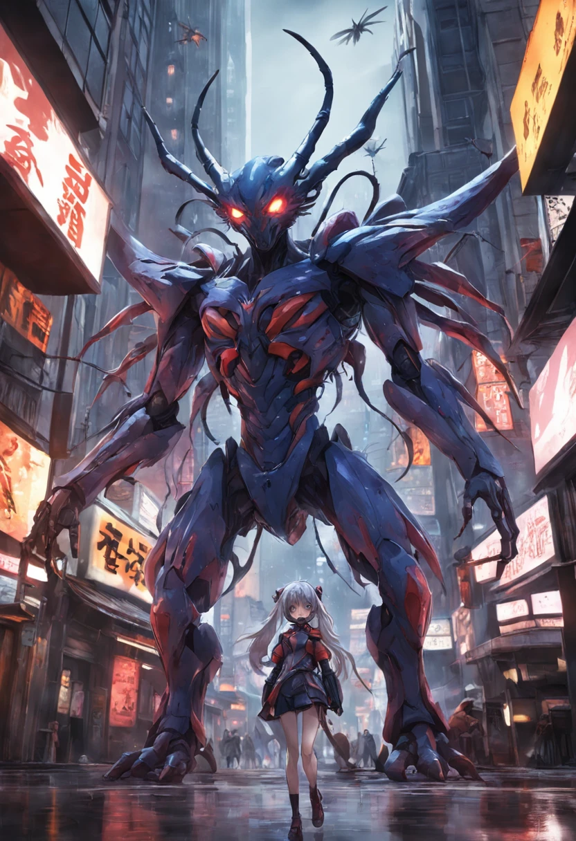 Cinematic graphics,Invading aliens,Invasive insects,8 legs,uncanny,blood vess,,Murderous,Full body like,combats,The city was destroyed,of a real,Facial features are carefully depicted,Realistic skin texture,Dark style,depth of fields,high light,Real light,Ray traching,oc rendered,Hyper-realistic,best qualtiy,8K,Works of masters,super-fine,Detailed pubic hair,Correct anatomy,sharp focus on eyes,Bokeh,Facial features are carefully depicted