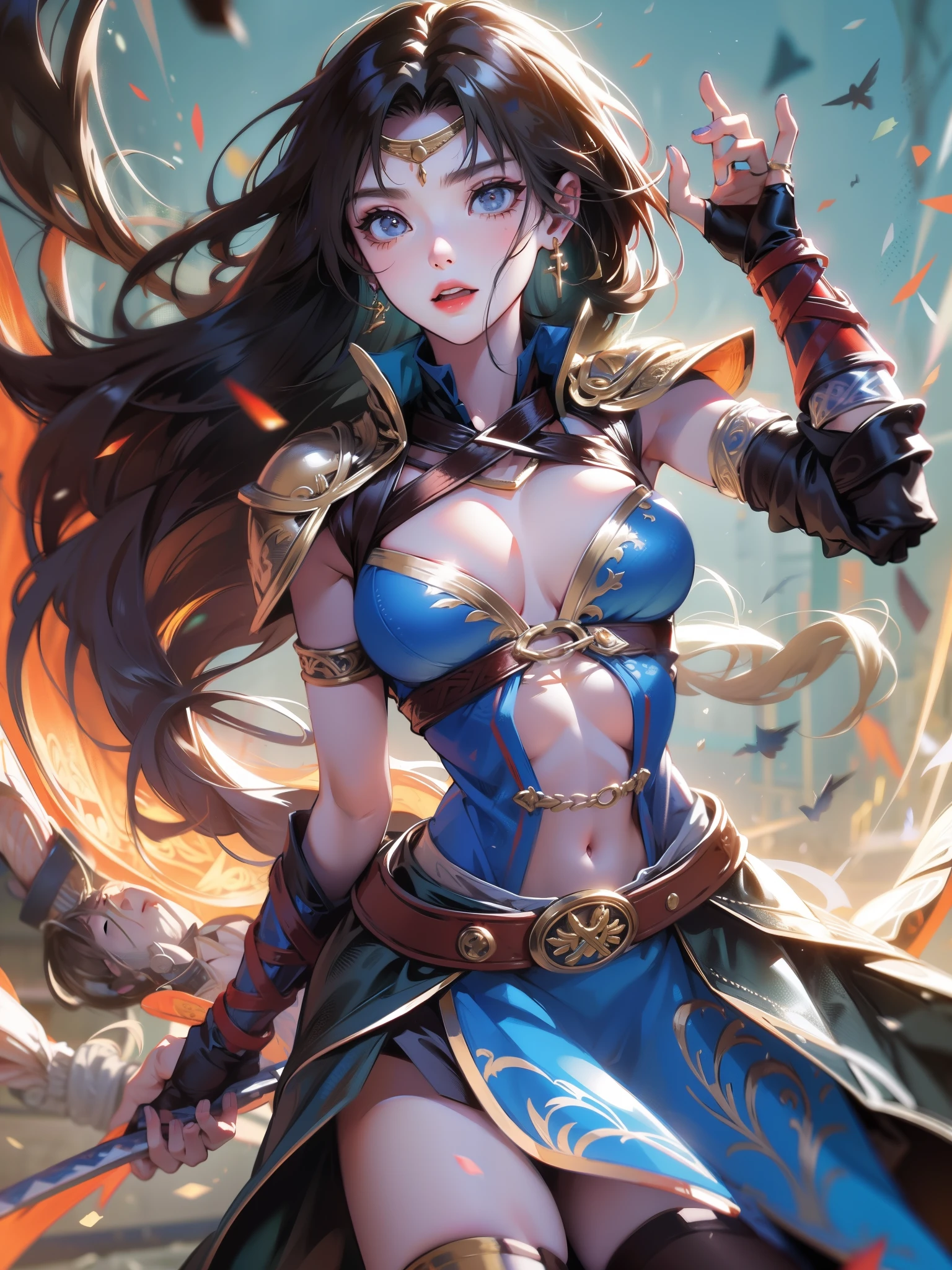 Warrior Princess Xena, hyper HD, Dark fantasy