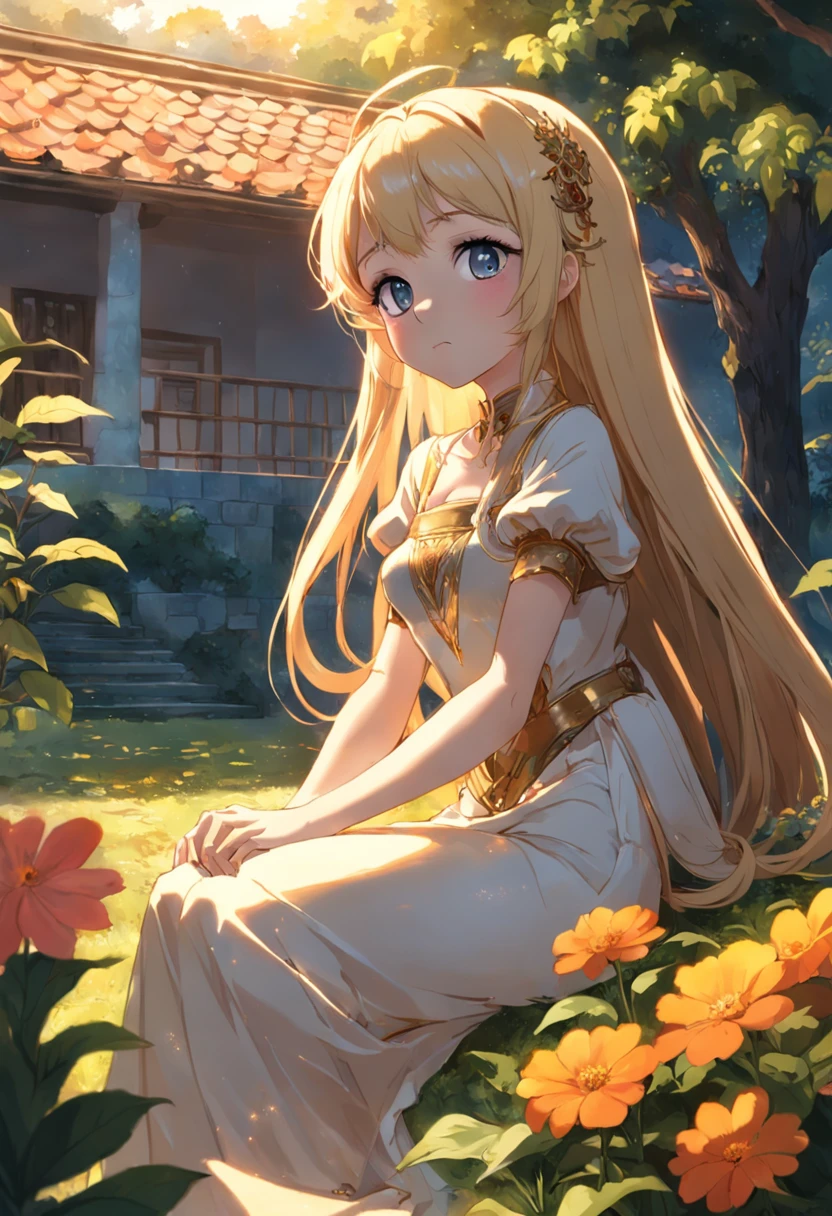 Enquanto eu cortava o seu jardin debaixo do sol ardente, The princess was there on her porch watching me, observando homem de pele morena cortando o seu jardim, minha princesa de pele morena. A princesa e EU