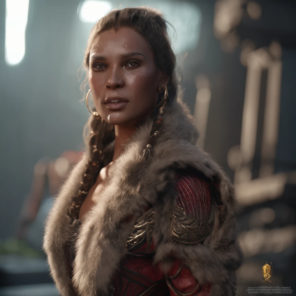 (professional 3d render:1.3) af (Realistic:1.3) most beautiful artwork photo in the world,Features soft and shiny heroines,Full body 8K unified rendering, action shot, skin pore, very dark lighting, heavyshading, Detailed, Detailed face, (vibrant, photograph realistic, Realistic, Dramatic, Dark, Sharp focus, 8K), (Old leather garments damaged by weathering:1.4), ((((Wear fur)))), (Intricate:1.4), decadent, (Highly detailed:1.4), Digital painting, rendering by octane, art stations, concept-art, smooth, Sharp focus, illustration, Art germ, (loish:0.23), wlop ilya kuvshinov, and greg rutkowski and alphonse mucha gracias, (Global illumination, Studio light, volumettic light), heavy rain, particles floating, lotr, fantasy, elf, full bodyesbian, ((Dark and ancient city background:1.3)),CGSesociety,art stations