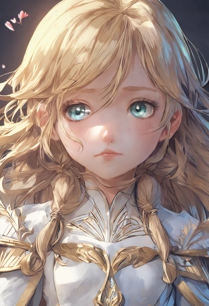 (Best Quality, masutepiece:1.2),1 girl,Solo,Long hair,a blond,elf,6years old,Very delicate eyes and face,Eyes with beautiful details,(ero)