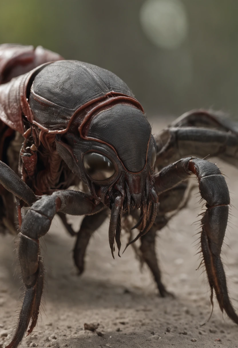Cinematic image effects,Invading aliens,Invasive insects,mkscorpion,A lot of hair is long,uncanny,blood vess,,Murderous,Full body like,combats,The city was destroyed,of a real,Facial features are carefully depicted,Realistic skin texture,Dark style,depth of fields,high light,Real light,Ray traching,oc rendered,Hyper-realistic,best qualtiy,8K,Works of masters,super-fine,Detailed pubic hair,Correct anatomy,sharp focus on eyes,Bokeh,Facial features are carefully depicted