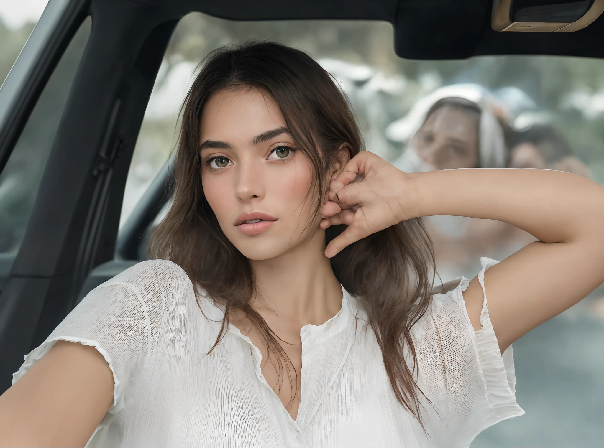 mulher linda de araffe, Supermodelo brasileira, brasileiro, na copa do mundo, fernanda suarez, Caroline Gariba, Ana de Armas, Colombiano, Malika Favre, linda senhora, julia sarda, 🇺🇦, Parece Fabiula Nascimento, Dua Lipa, Beautiful Mexican woman sitting in a car with her hand on her head, Anastasia Ovchinnikova, Alina Ivanchenko, Viktoria Gavrilenko, sentada em seu carro, Anna Nikonova aka Newmilky, Estilo de Julia Razumova, sem maquiagem, julia gorokhova, Mulher francesa de 30 anos, Ana Nikonova, fotografia realista, fotografia, obra-prima, realista, Realismo, renderizado, Alto contraste, Arte Digital, fotográficorealista, trend in Artstation 8k HD, high definiton, circunstanciado, Realistic, detalhada, textura da pele, hiperdetalhada, Textura realista da pele, melhor qualidade, ultra high-resolution, (fotografiarrealista: 1.4), alta resolução, detalhada, fotografia crua, sharp resolution, Nikon D850 filmes, fotografia de stock 4, Kodak Portra 400 Camera F1 Lens.6, textura hiper realista, lighting dramatic, Unrealistic trend in Artstation Cinestill 800, ..RAW. Directed by: Lee Jeffries.