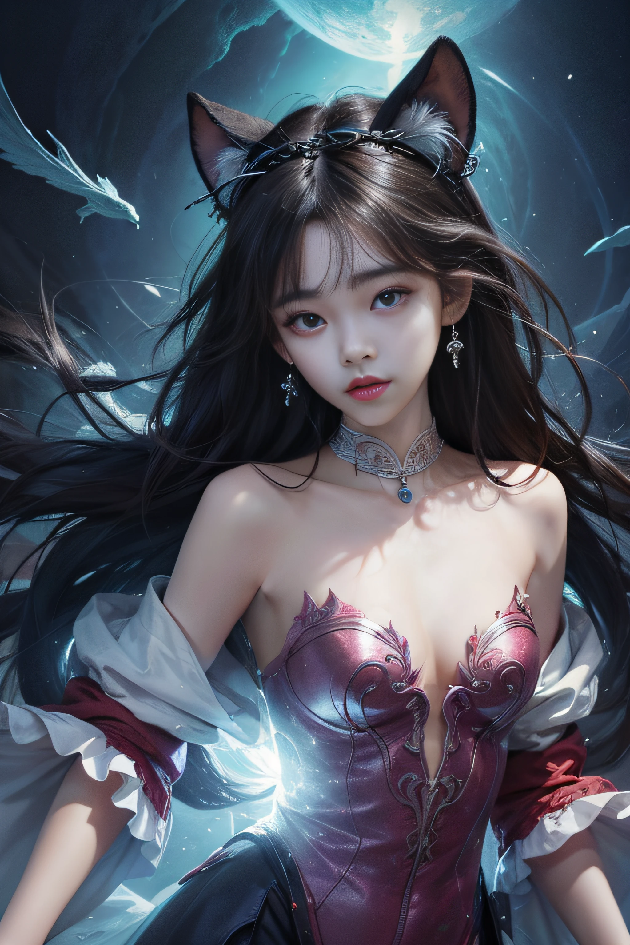 Cool illustrations inspired by NFT art、Brighten backgrounds、Fantastical、hiquality、pureerosface_v1:0.8