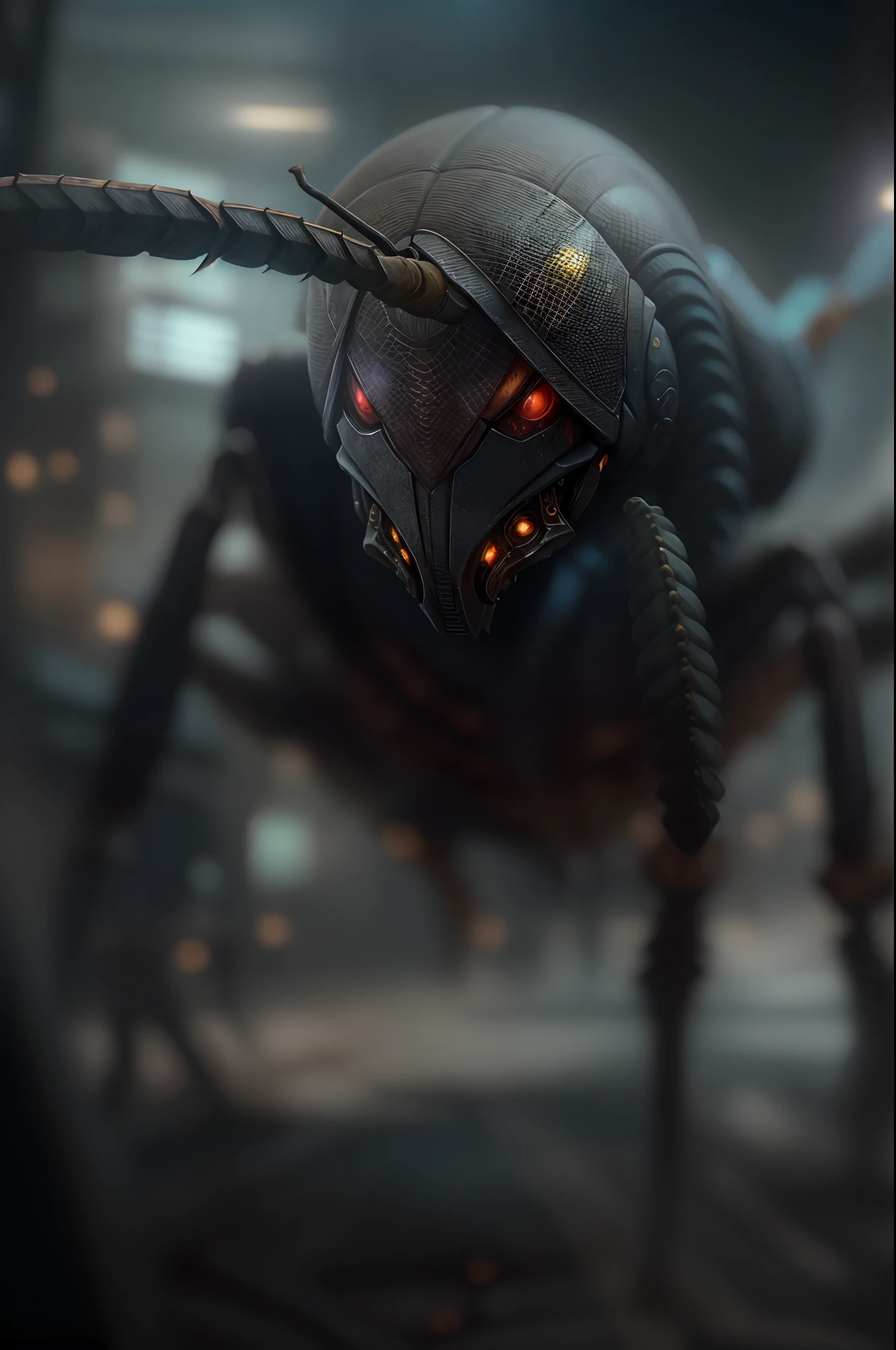 Invading aliens，Invasive insects，mkscorpion，A lot of hair is long，uncanny，blood vess，，Murderous，Full body like，combats，The city was destroyed，of a real，Facial features are carefully depicted，Realistic skin texture，Dark style，depth of fields，high light，Real light，Ray traching，oc rendered，Hyper-realistic，best qualtiy，8K，Works of masters，super-fine，Detailed pubic hair，Correct anatomy，sharp focus on eyes，Bokeh，Facial features are carefully depicted