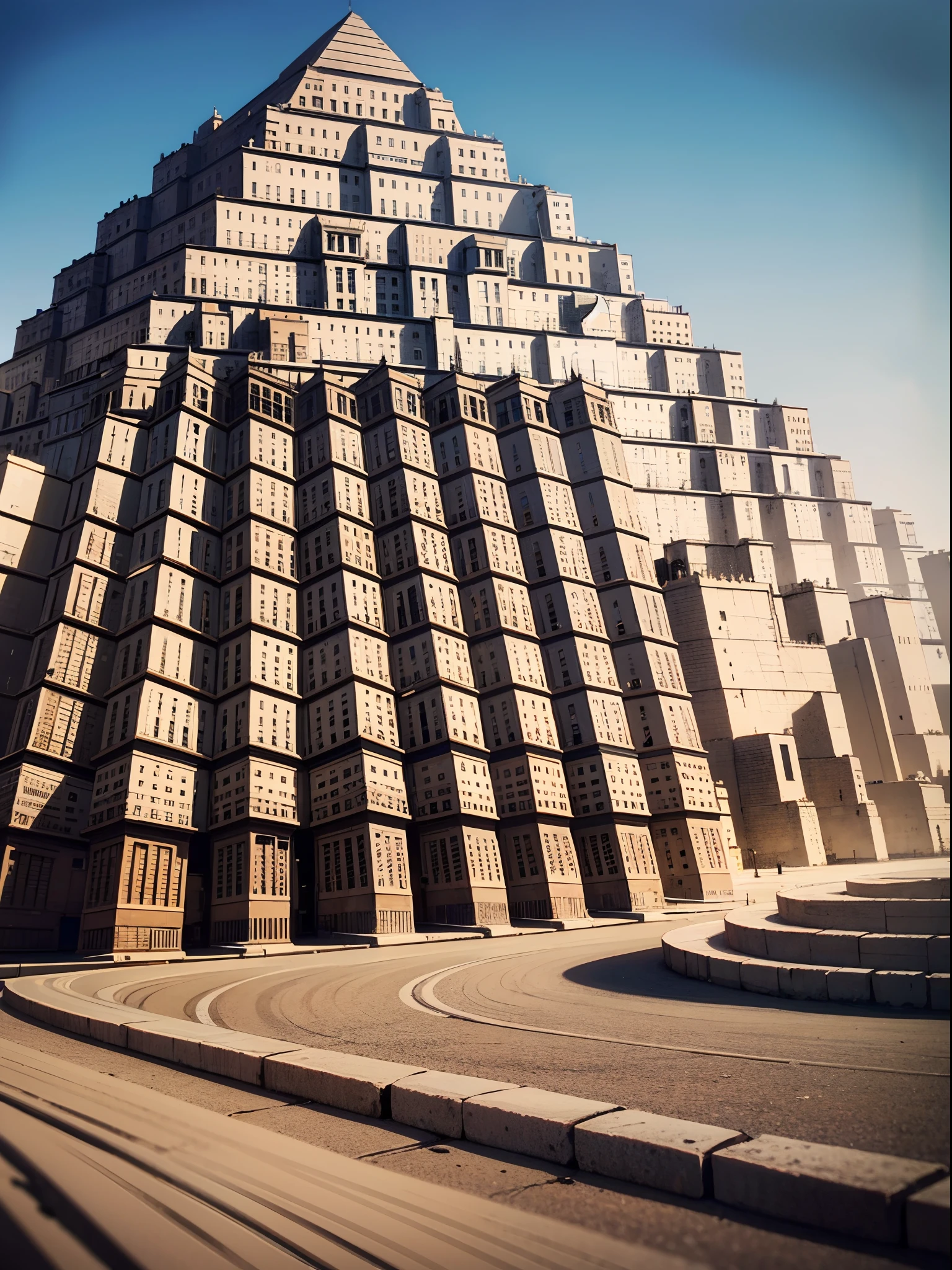 pyramid, cinematic, intricate details, photorealism, 4k --auto --s2