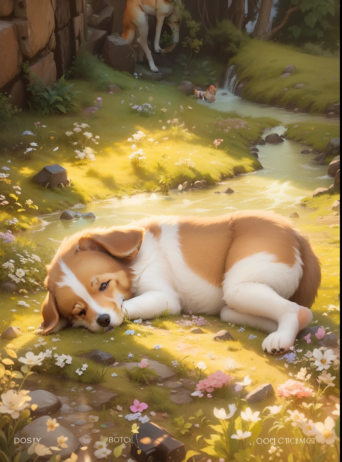 Cute dog.