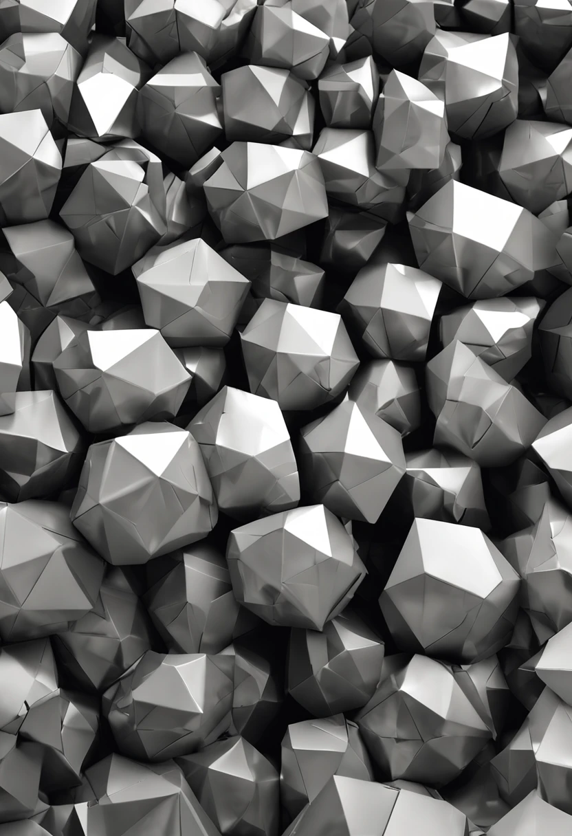 3d render, abstract black skull background, faceted texture, macro panorama, wide panoramic polygonal wallpaper, 4k high definition, realistic