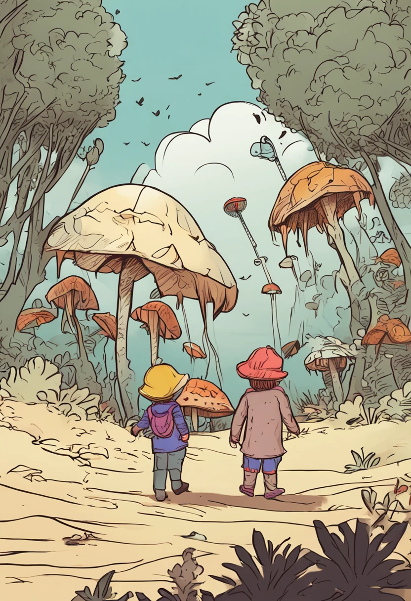 title: "Aventuras de Mimi e Gigi: Em Busca do Sol Radiante"
Era uma vez, em uma casinha aconchegante no vale, Two very special brothers lived: o Mimi e a Gigi.
Mimi was the big brother, sempre cuidadoso e protetor da Gigi, que era curiosa e cheia de energia.
Juntos, eles viviam muitas aventuras sob o calor brilhante do sol.
Um dia, ao acordarem, perceberam que algo estava diferente. The sky was overcast and without the radiant sun.
A Gigi olhou pela janela, suas sobrancelhas franzidas. "Where's the sun, Mimi?" ela perguntou, with a hint of concern.
Mimi smiled and took her little hand. "I don't know, Gigi, mas vamos descobrir juntos! Vamos encontrar o sol e trazer o brilho de volta."
With this exciting mission in mind, The two brothers prepared for the journey. They put on their hats and grabbed their raincoats, Determined to unravel the mystery of the vanished sun.
Primeira parada: the Forest of Silence, where the trees seemed to whisper secrets and the animals peeked in with curious eyes.
Gigi jumped ahead, investigando cada canto e recanto. Ela tocou nas folhas e observou as cores das flores, enquanto o Mimi a acompanhava, garantindo que ela estivesse segura.
No Deserto das Sombras, The sand told ancient and mysterious stories. A Gigi estava maravilhada com a magia do lugar, and Mimi shared her own theories about what the stories could mean.
They climbed a high mountain to the top, where a wise crow guided them to the Dream Plateau. There, a Gigi se divertiu com enigmas e desafios, while Mimi supported her with patience and encouragement.
Finalmente, encontraram o Sol radiante em uma caverna brilhante.
A Gigi deu um pulo de alegria. "Oi, Sol!" ela exclamou. "Why you disappeared?"
O Sol sorriu gentilmente e explicou: "My Little Brothers, Sometimes I hide so that they can enjoy the light even in the darkest moments.