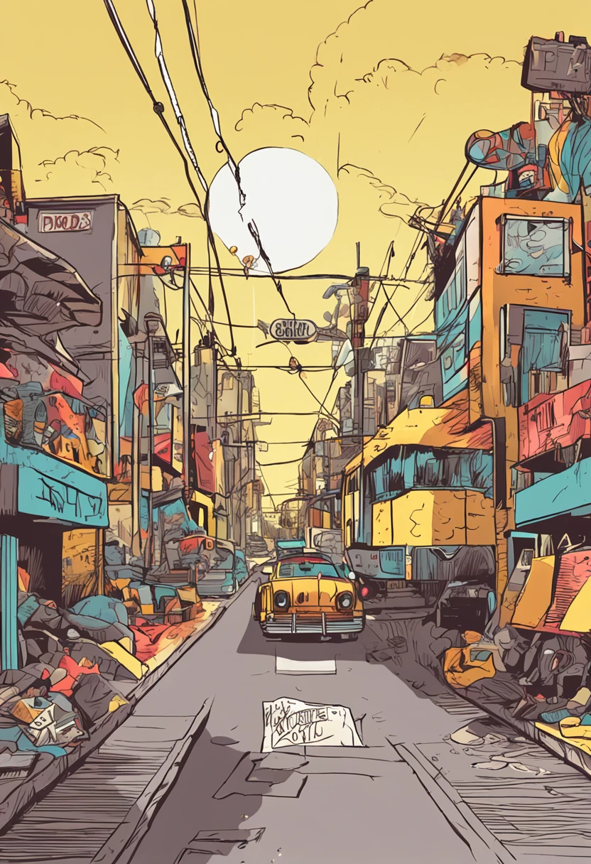 (Need,tmasterpiece),Sunshine Big Boy,big laughter,a two-dimensional style,Polo shirt,Yellow skin,The sun rises,The upper part of the body