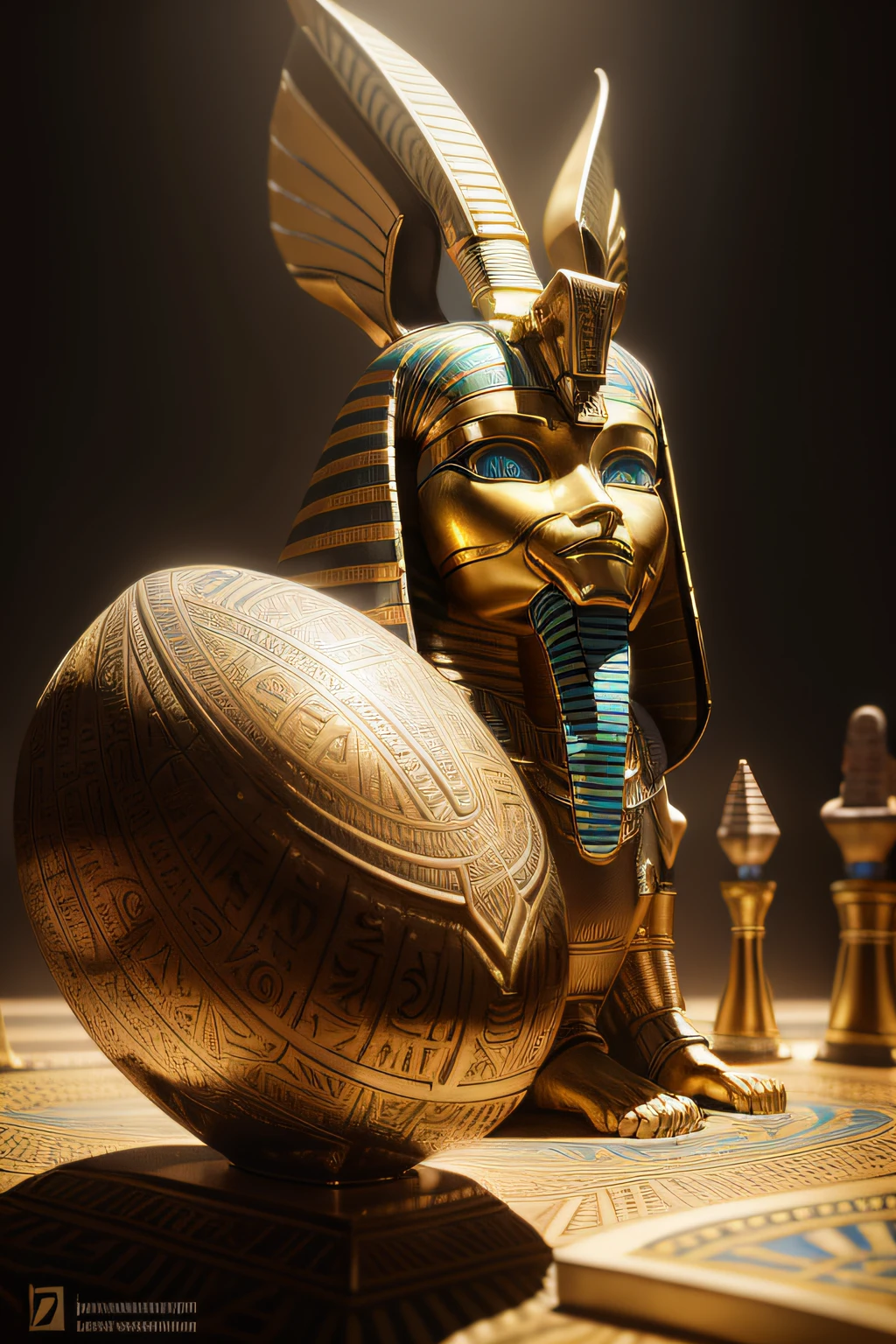 biomachine:1.3, (Egyptian esfinge art:1.2), (colorido:1.2), dourado, ouro, Hans Giger, (zentangle:1.2), granulado, extremamente detalhado, detalhes intrincados, dynamic lighting, fotorrealista, luz natural, baixo h, obra prima, detalhado 8k