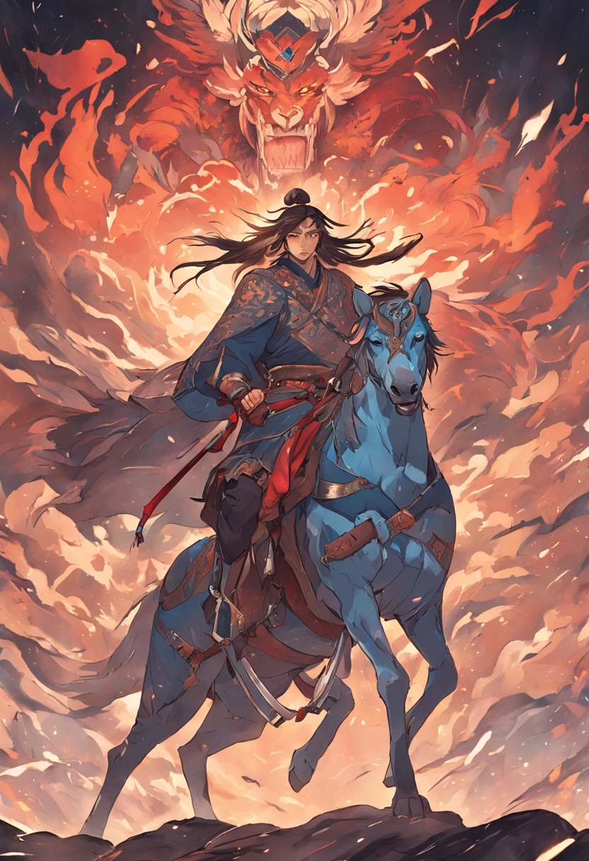 {{{tmasterpiece}}},{{{HighestQuali}}},{{{A high resolution}}},{{{Highest image quality}}},Mongol warrior,Believers of Tengri,