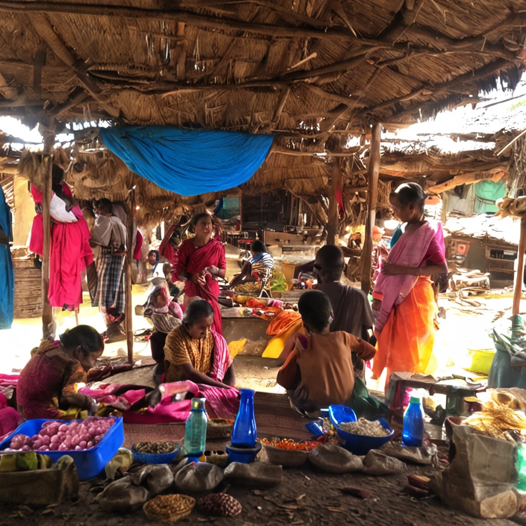 Many villagers are happy to buy medicine in the village. Shot with iPhone 14