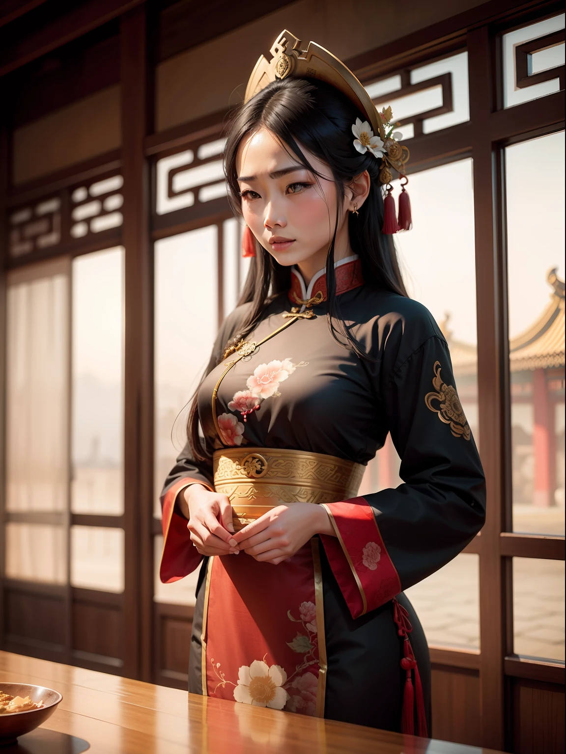 woman, China, ancient, traditional