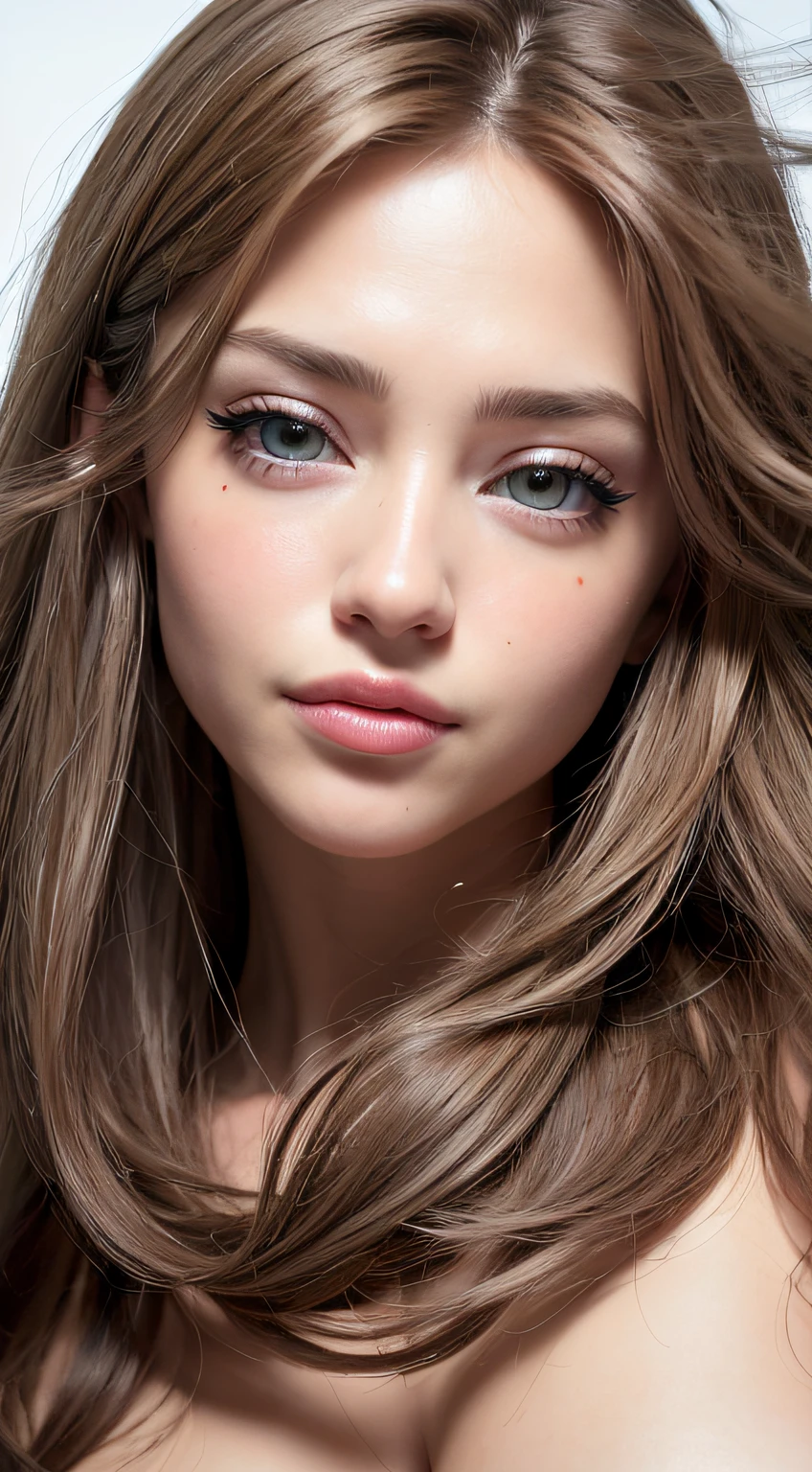 (realistic, photo-realistic:1.37),(8k, RAW photo, best quality, masterpiece:1.2), cute, ultra-detailed,heart-shaped pupils,physically-based rendering, ultra high res, kodakvision color, shot on Arricam LT Camera, bokeh, sharp focus,
looking at viewer,photorealistic,realistic, solo, photorealistic, best quality,extremely detailed face,extremely detailed eyes and face, beautiful detailed eyes,absurdres, incredibly absurdres,haunting smile,Messy hair, floating hair, ,
