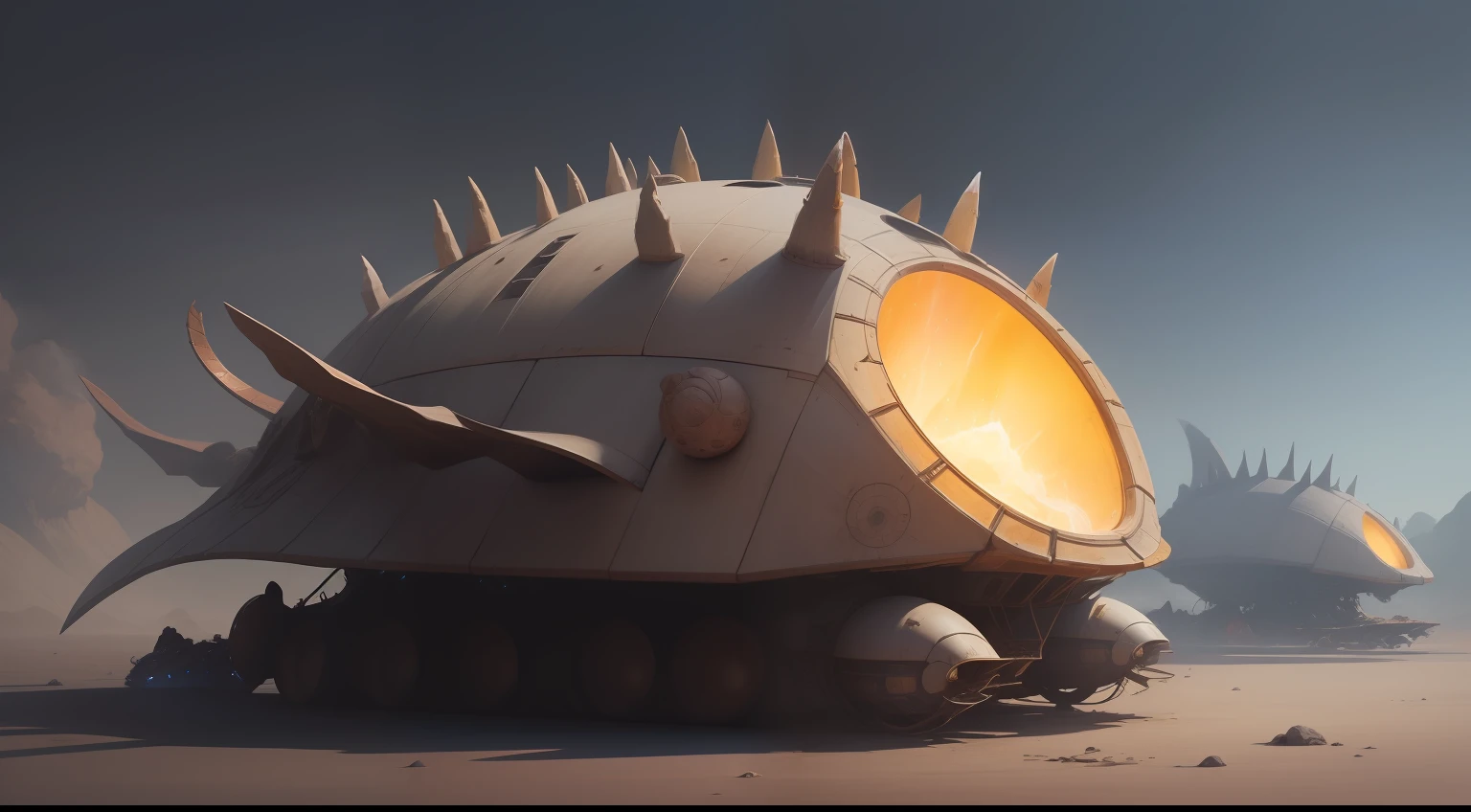 4 types of parasitic spaceships made by ancient demons,The shell is broken,well worn