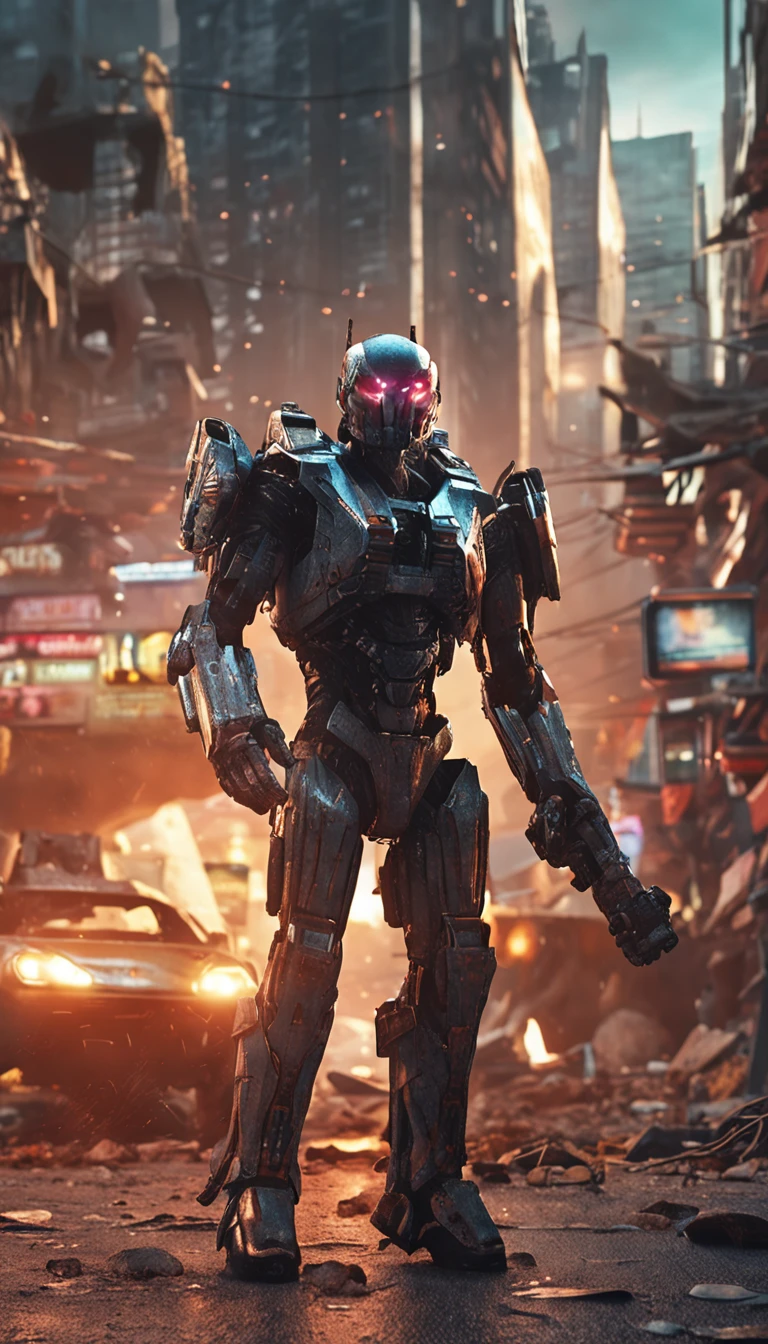 Cinematic image effects,Invading aliens,femele,Raised sexy,Huge machinery,uncanny,blood vess,,Murderous,Full body like,combats,The city was destroyed,of a real,Facial features are carefully depicted,Realistic skin texture,Dark style,depth of fields,high light,Real light,Ray traching,oc rendered,Hyper-realistic,best qualtiy,8K,Works of masters,super-fine,Detailed pubic hair,Correct anatomy,sharp focus on eyes,Bokeh,Facial features are carefully depicted