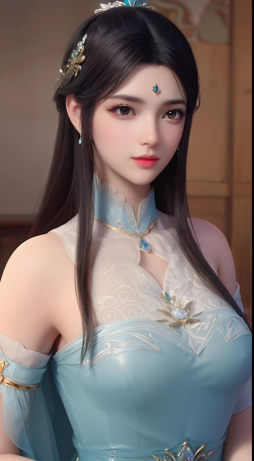 Goddess girl 14 yeard old,in Dynasty song Hanfu chested open -cloth luxury detaild ,(quality、tmasterpiece:1.2), petticoat lace,pigtails,silvery white hair、Smooth skin、Beautiful mouth、(beautiful postures),(Chinese style translucent pocket cloth),Translucent light purple gold gorgeous Chinese cheongsam,themoon,Lying in the snow,,Visible on the back,((Super big and soft breasts:1.6)),Accent strapless,Clear silk scarf,Translucent white plush shawl,red and white petals,natta,ellegance,The lateral chest is visibleultra high resolution,Ultra-clear Chinese antique style black flowing hair with a delicate bun)By bangs,(Long flowing hair,With a bun:1.3)), open V-chested clothes royal, Wet body of thin silk fabric, Thin silk lace dress, (huge ,cleavage),, white pink, blue ,best qualtiy,tmasterpiece,ultra high resolution,(Realism:1.4),RAW photogr,(True skin texture:1.3),(filmgrain:1.3),(Selfie angle),1个Giant Breast Girl,Beautiful eye and face details,tmasterpiece,Best quality at best,,The chest more exposed, detailed hair, bra pink , detail 8k, upper body,,Delicate collarbones,beautiful make up,Exquisite and perfect facial features,,Big watery eyes,Lying silkworm,Long eyelashes,The eyes are sweet and have eye shadow,Slim waist,Do not show your hands,,lipsticks,Blushlush,Delicate earring earrings