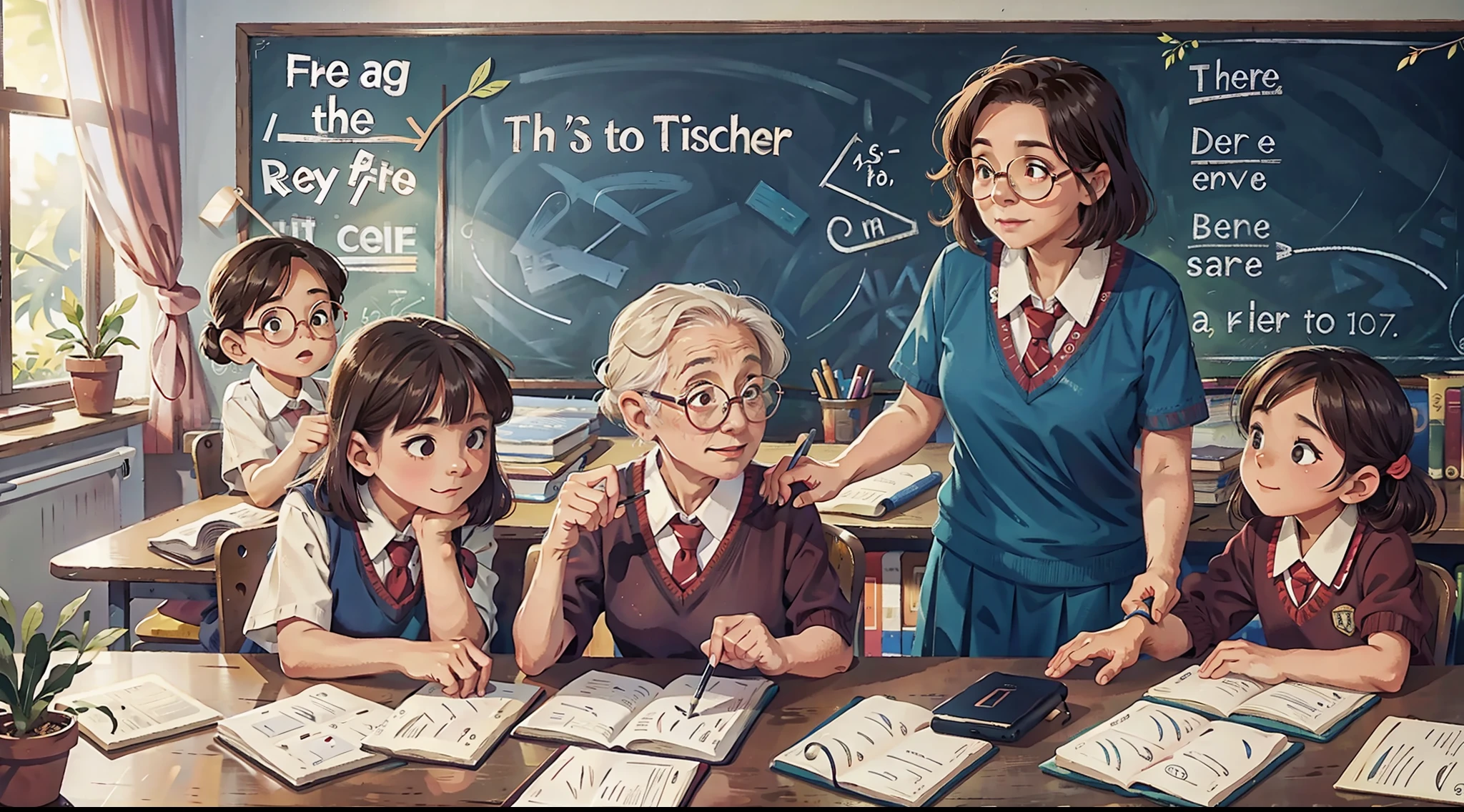 Elderly teachers