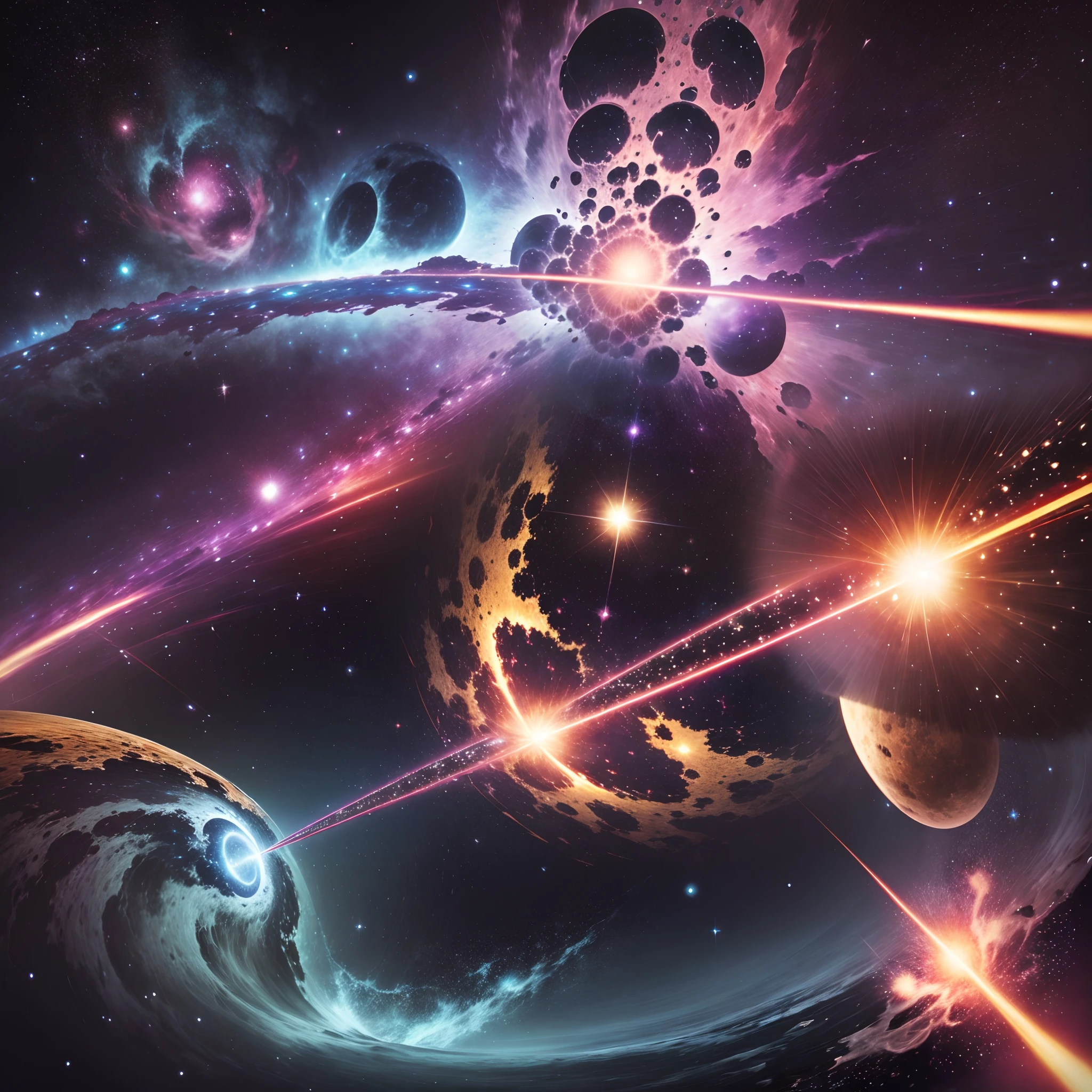 Univers Chaos new sight,  Quasars VS Pulsars, HD --auto --s2