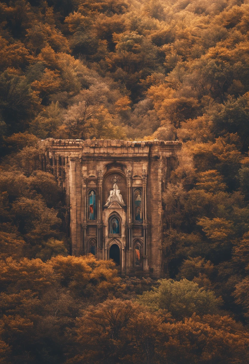cria imagem ultrarrealista de profeta do antigo testamento, com pergaminho