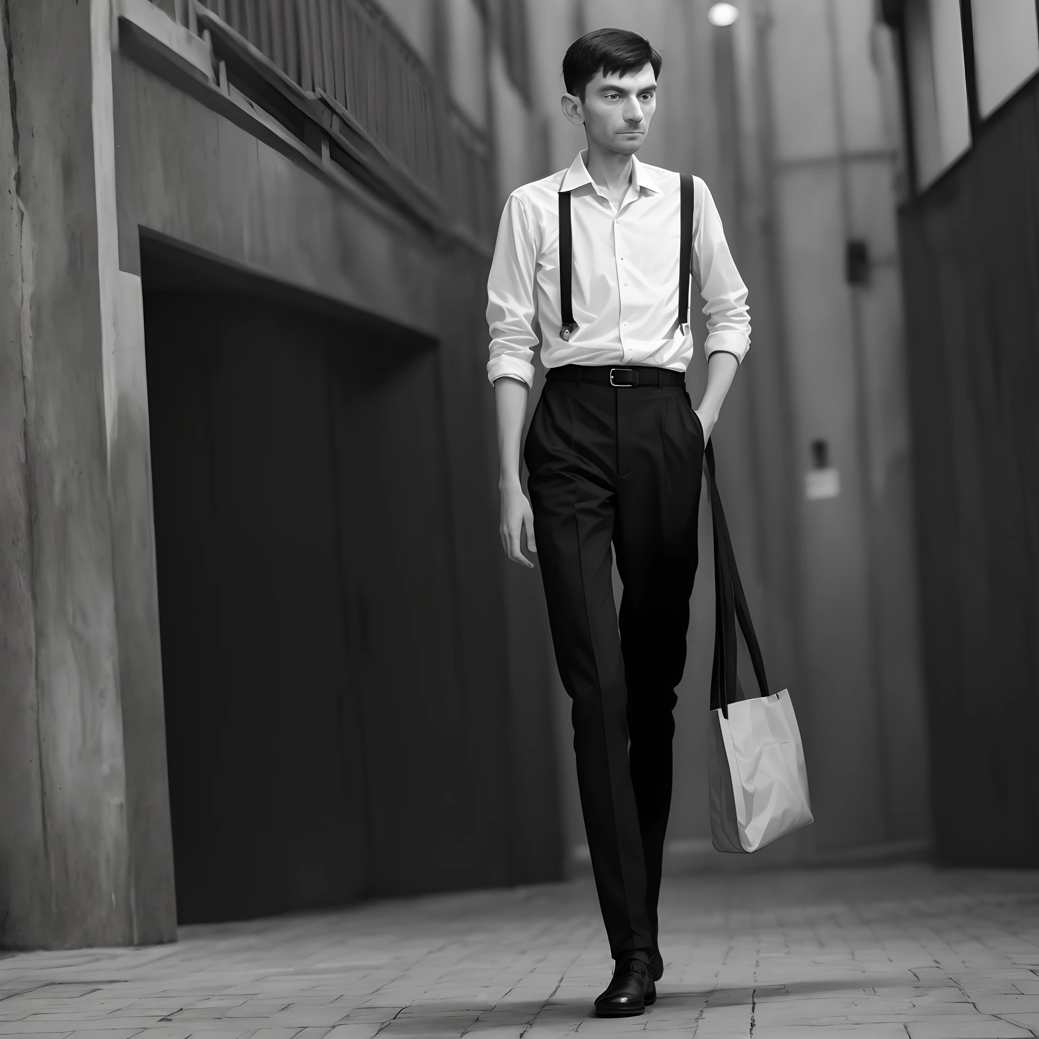 Kafka，bare-legged