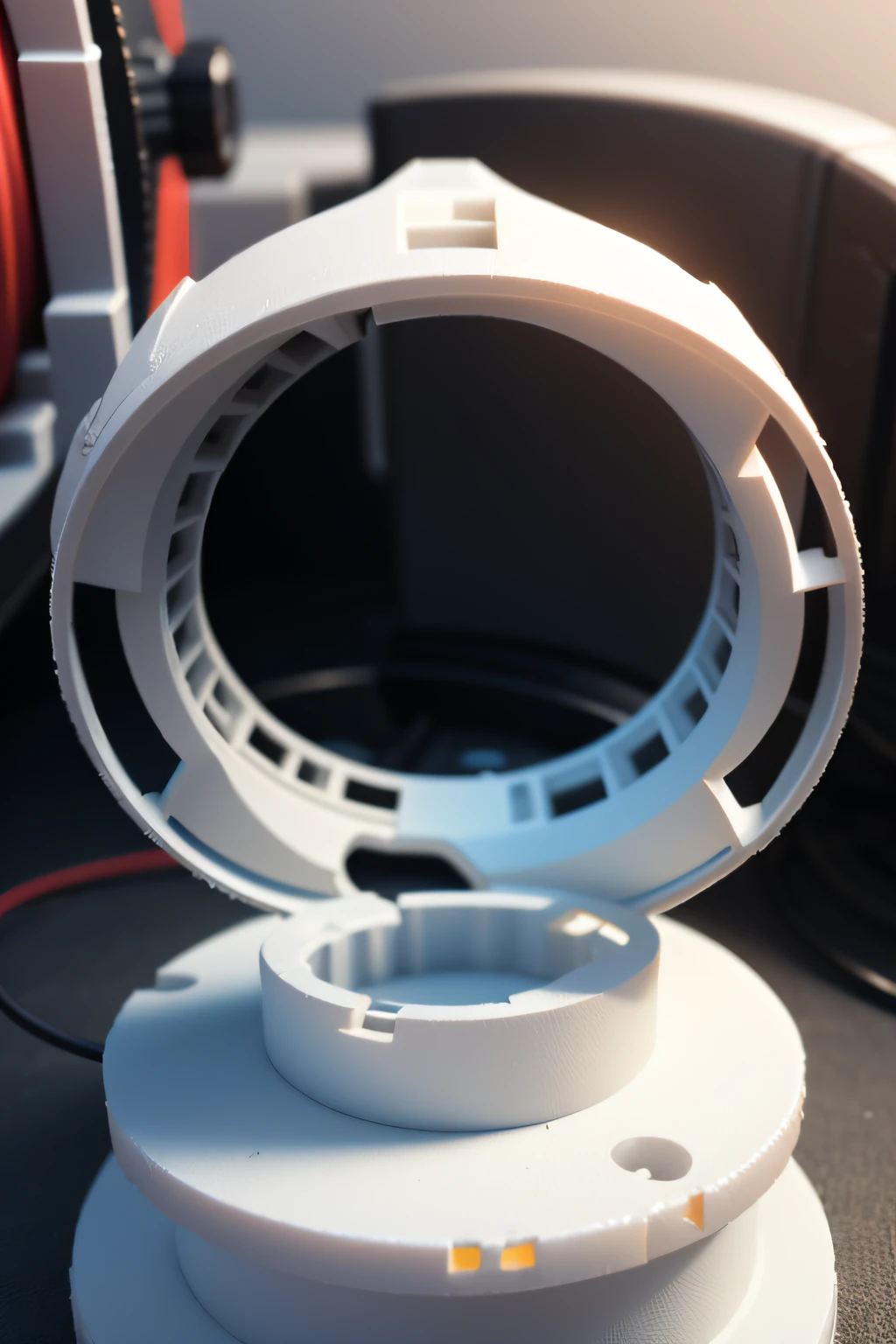3D printed part by filament and layer thickness of 0.2mm