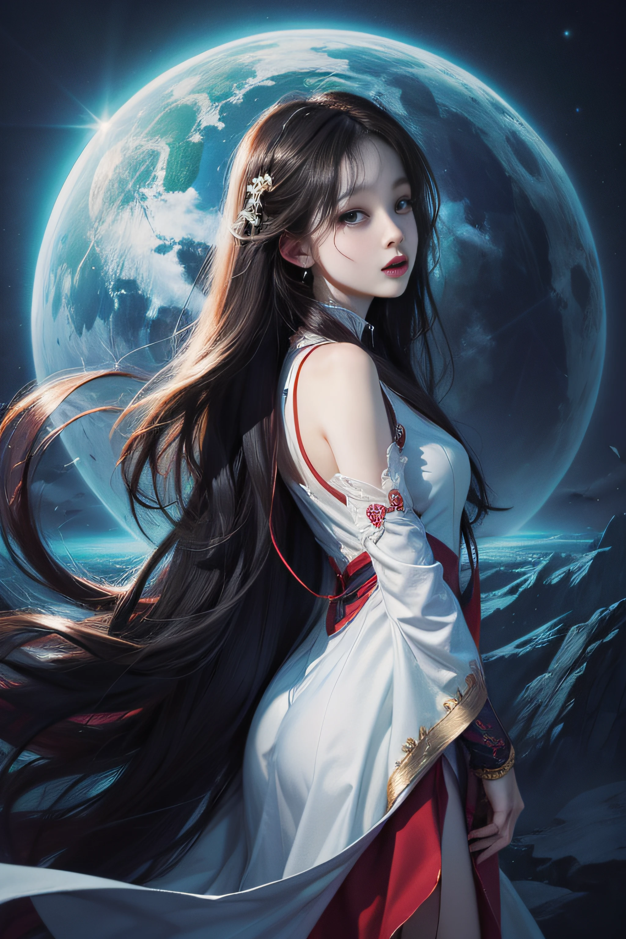 Cool illustrations inspired by NFT art、Brighten backgrounds、Fantastical、hiquality、pureerosface_v1:0.8
