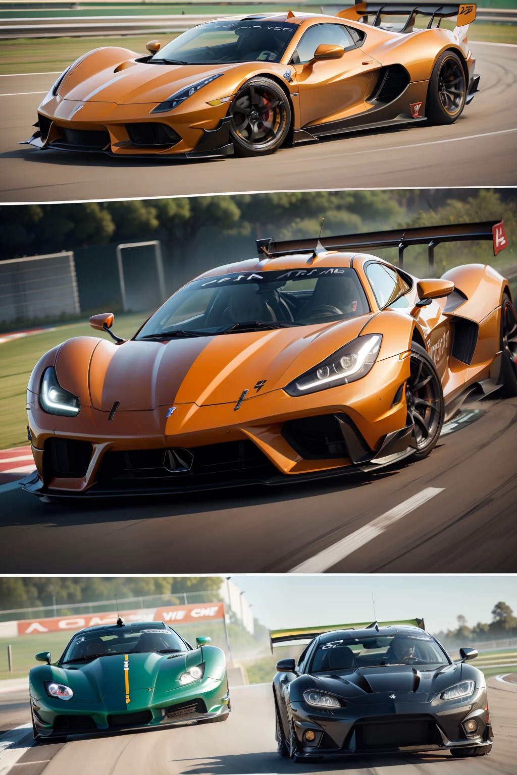 crie desenhos de carros esportivos
