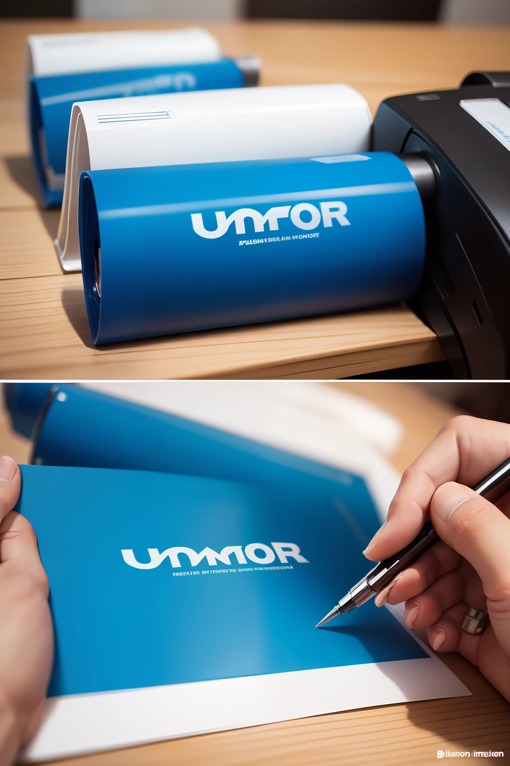 um logo simples para uma empresa com nome de fx toner e cartuchos
