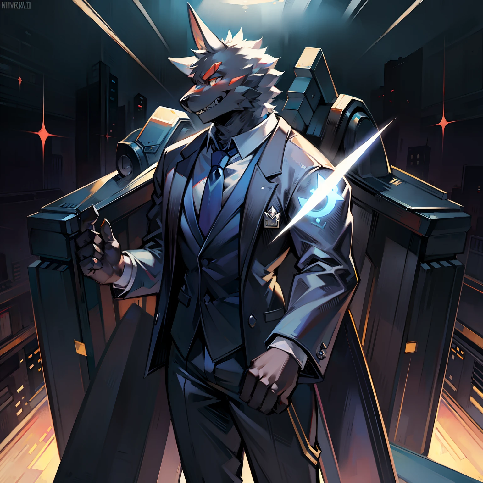 Suit mech warrior