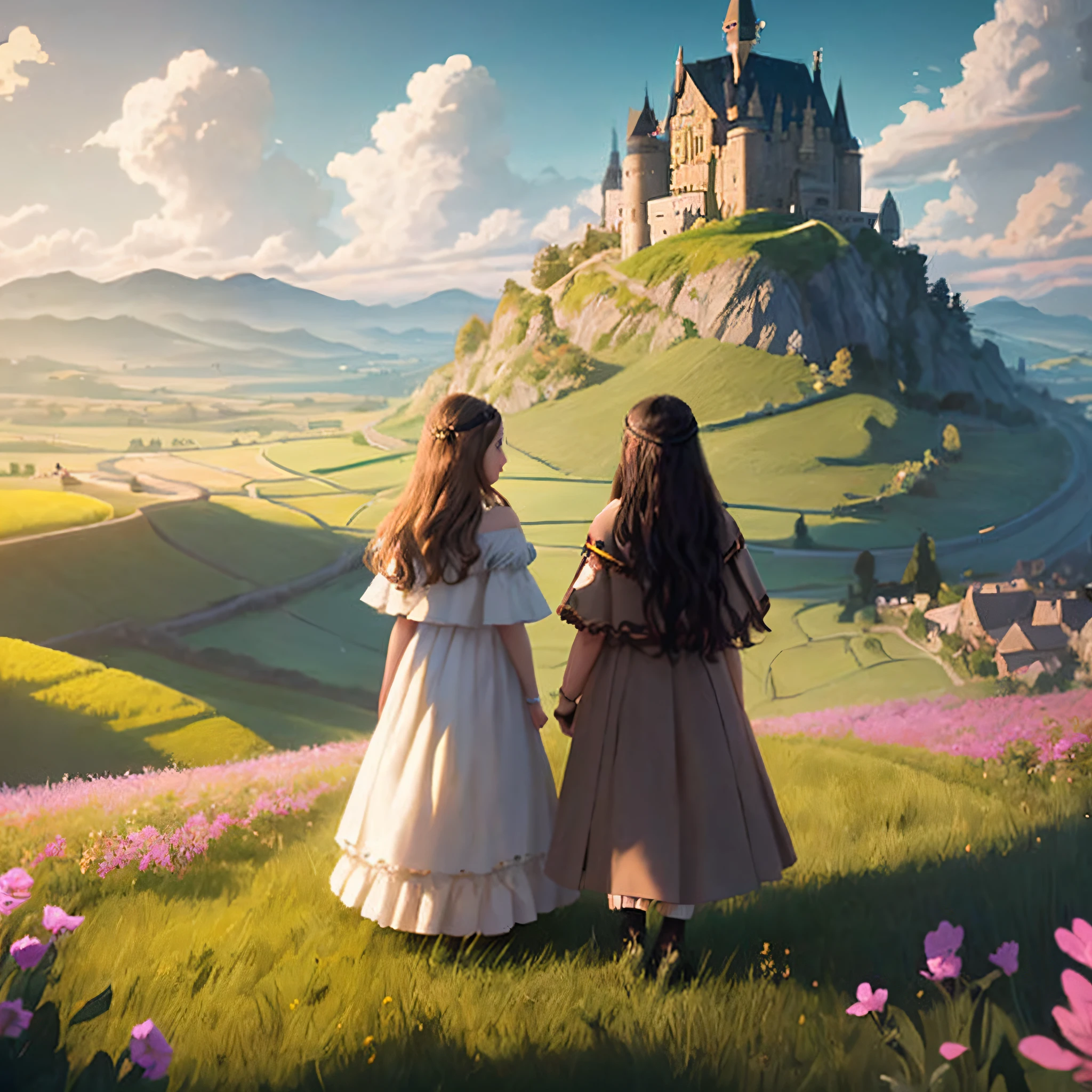 20 year old girl ((hermione granger), (young emma watson), mila kunis), (small:2.2) breasts, brown [eyes], short curly (brown) hair, hogwarts school uniform, (black wizard_robe:1) [with scarlet and gold trim], (white shirt:1), long (black school skirt:1), knee length (white socks:1), (black shoes:1) [mary-janes], [scarlet and gold striped tie], walking in dark hogwarts rose garden at night, fairy lights, (proud smile), full-body shot, wide angle, beautiful woman, modelshoot style, (extremely detailed CG unity 8k wallpaper), full shot body photo of the most beautiful artwork in the world, professional majestic oil painting by Ed Blinkey, Atey Ghailan, Studio Ghibli, by Jeremy Mann, Greg Manchess, Antonio Moro, trending on ArtStation, trending on CGSociety, Intricate, High Detail, Sharp focus, dramatic, photorealistic painting art by midjourney and greg rutkowski, by art germ,, magical, Dark Nautical, Futurism, ultra wide-angle, Rigging, Motion blur, game item, blue colors, Classical Realism, full moon lighting, UHD