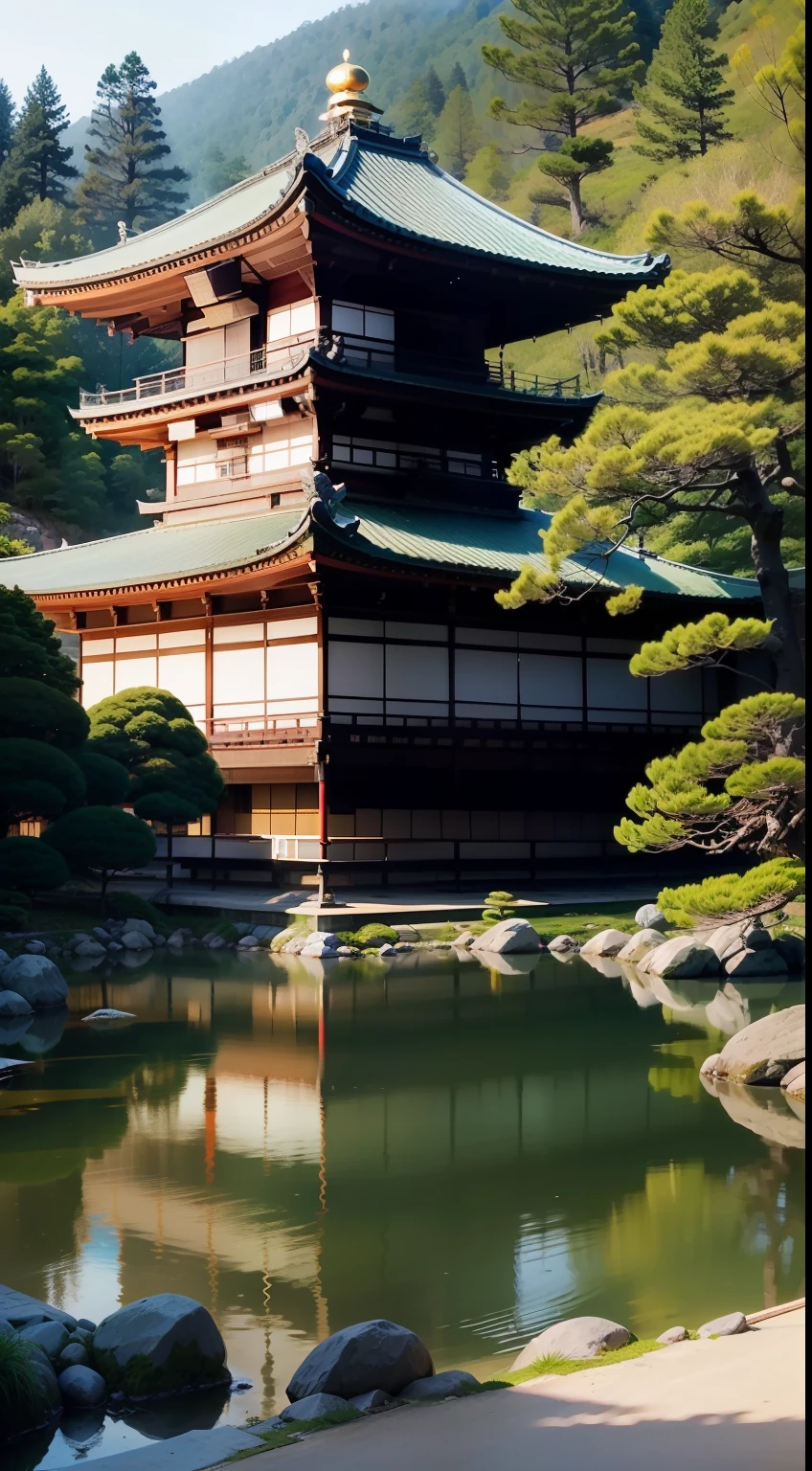Criar Foto, Kinkaku-Ji Temple, Japan.