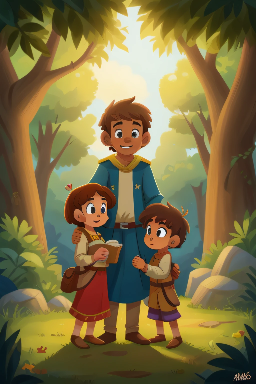 Mary and Joseph, dois amigos,ambos com 6 anos de idade adoravam explorar os arredores da pequena vila onde viviam, nos tempos de Cristo