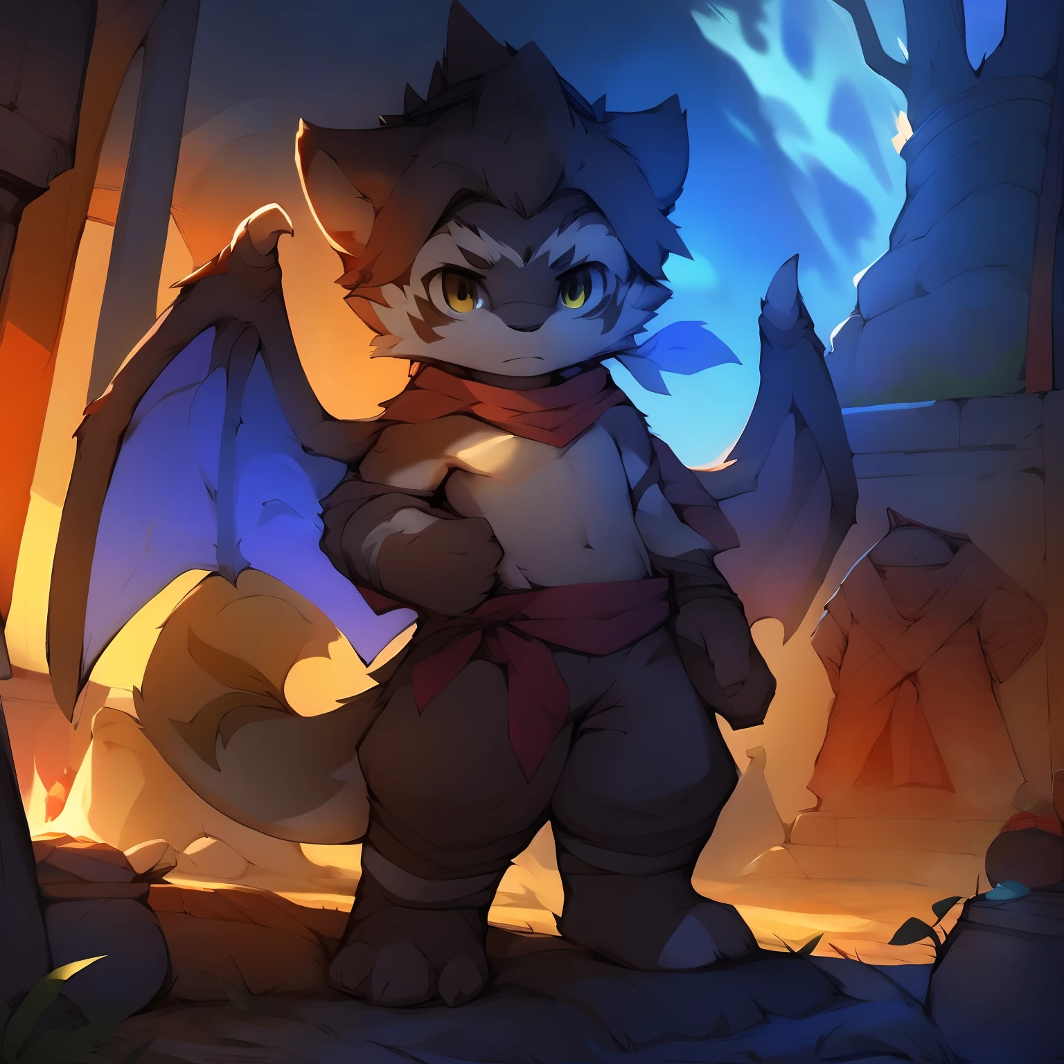 Confident young male dragon cub knight stands proudly in the medieval throne room. He has red scales, A long tail, The wings folded on his back, Wearing shiny silver armor，It is decorated with flames. The dragon holds the sword with both claws，The sword points down, preparing to fight. A tapestry with a fiery red badge hangs on the stone wall behind him. He has intense, When he guards the empty throne，A brave look on his face. Digital artwork with cinematic lighting.
break
anthropology,Furry,feral,(Digital media \(artwork of a\):1.2),(hi，It's nothing,absurd res:1.2),Perfect anatomy,Anatomically correct,Detailed,Detailed face,Detailed eyes,(Realistic fur,Detailed fur:1.25),Detailed background,amazing background.
Break
(author：Puinki \(artist\):1.2),(author：Unreal Land,author：Sumi Kuroi,author：Milk Tiger 1145,author：Morkey,author：Emolga 1,Through the egg sac:1.2),(author：Xia Huaiting:0.8),(by Pino Daeni:0.8),(by Hios Hiru:0.8),(by Chunie:0.8).