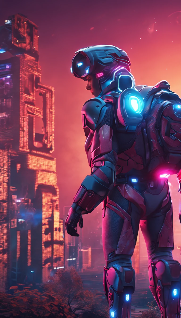 Base card design for solid card game with unique patterns, Text box, animeaesthetic, Male characters, Sci-fi, The light from the back window is backlighted, beautiful gradation, Glowing shadow, analogous colors, Depth of field, High quality, Detailed, , Holographic finish, red shift render, photograph realistic, Octane rendering, Ray tracing, centered image, Role cards