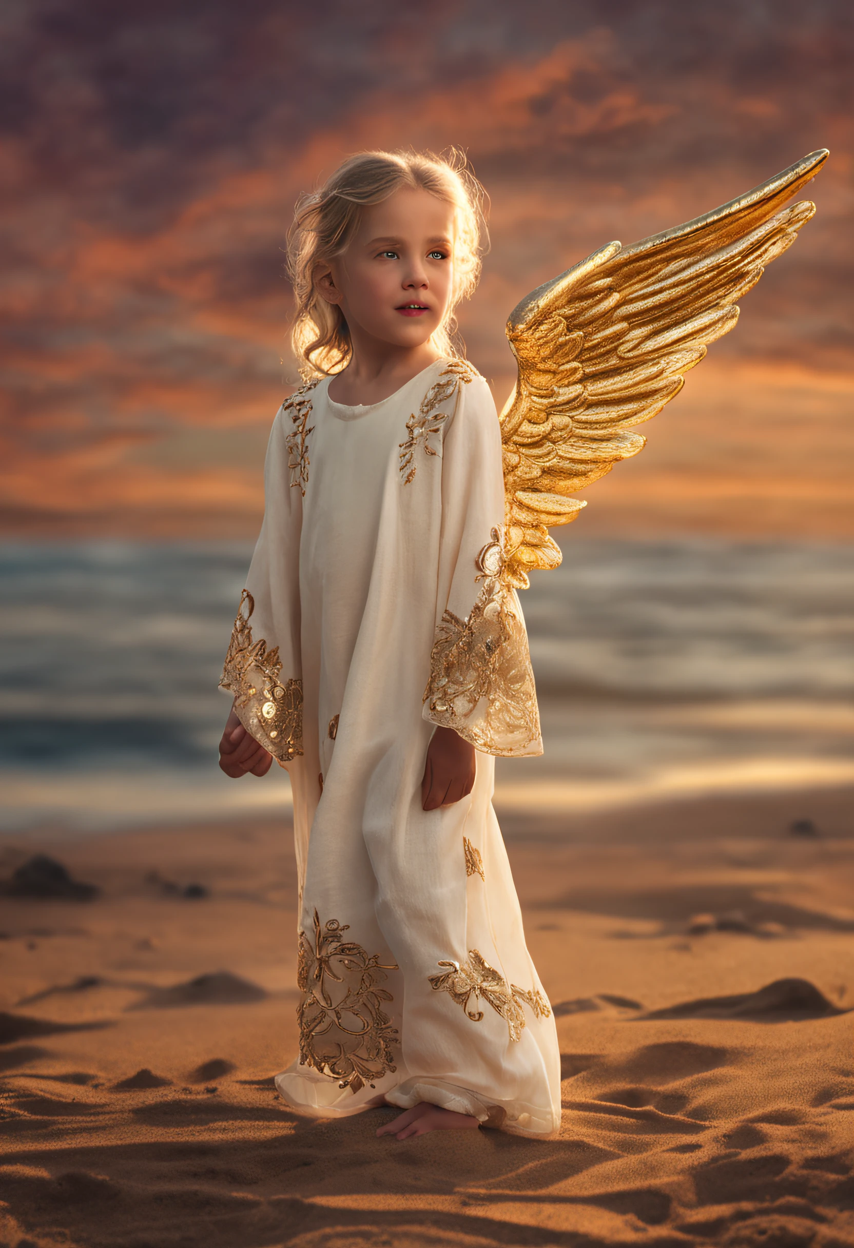 BLONDE CHILDREN GOLDEN ANGEL GIRL.