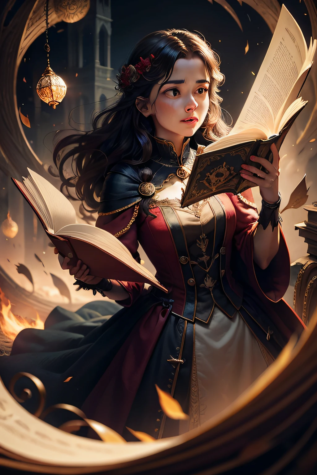 Readers devoured the fantastical story , The world was spellbound!