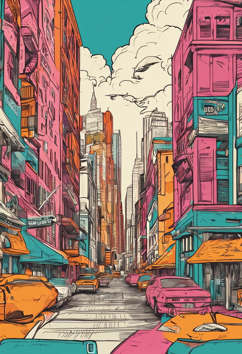 capa pra ebook sobre os 10 melhores lugares pra visitar nos EUA, grande, Realistic, ..3d, 8k, Adobe Illustrator, forte, vivid colors, linhas finas.
