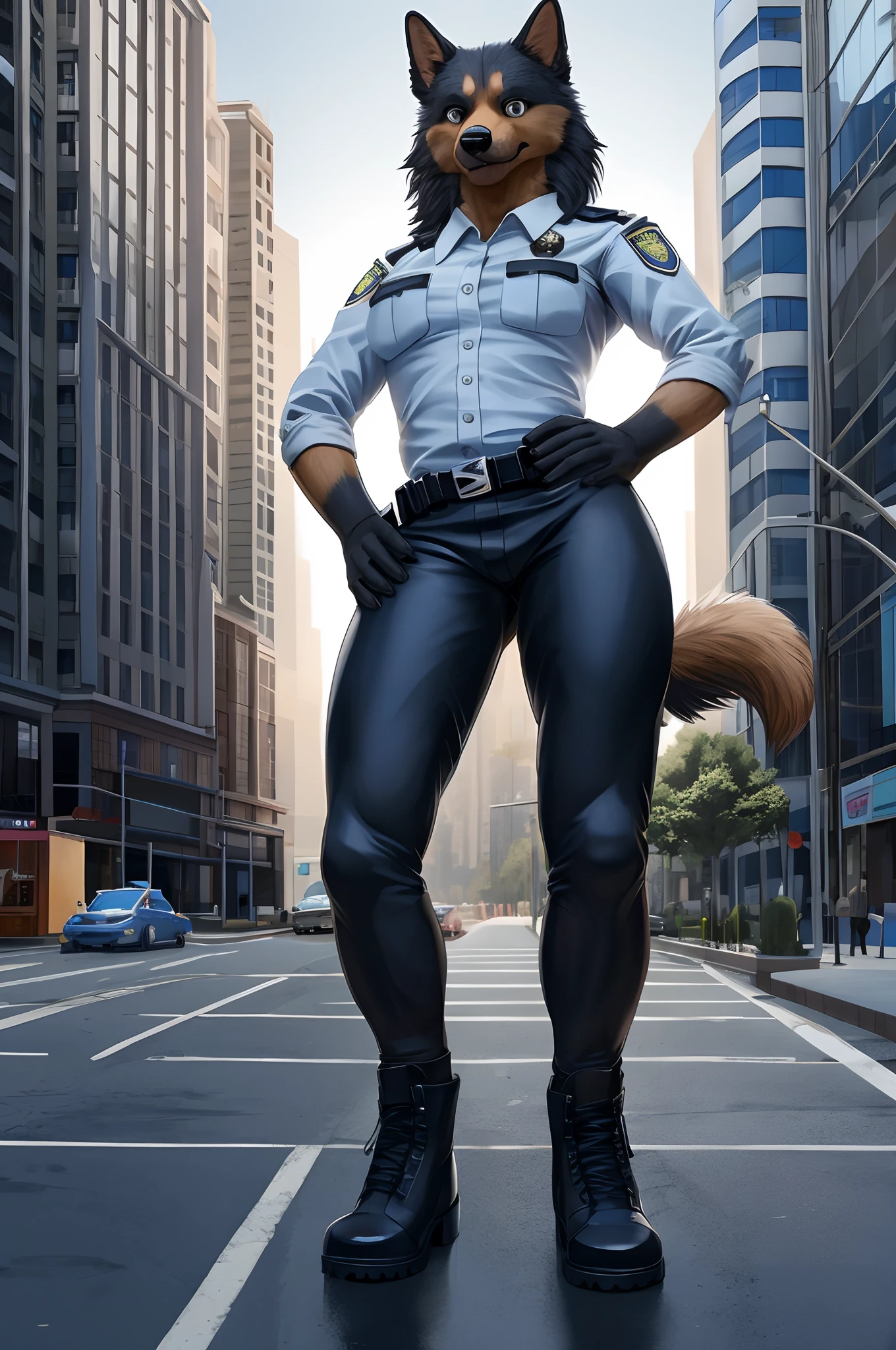 solo, female,sexy pose, (sit on a bench),leg open,front view, touch her boobs,canine, black fur, black body, lips, black lips, black nose, tall ears, dobermann, snout, brown eyes, detailed eyes, detailed hands, (muscular:1.5),abs, big ass, wide hips,(huge breasts:1.2),40 feet tall, very tall,(giantess:1.4), detailed feet, feet, paws, large biceps,abs, sweat, steam ,detailed penis, (huge penis:1.5), (huge balls:1.9), small furniture, door, gymnase, by glitter trap boy, by buta99, by bebebebebe, by chelodoy