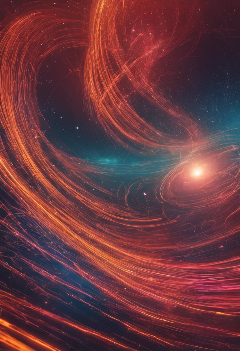 tres circulos , dentro de um criculo maior , efeito espacial