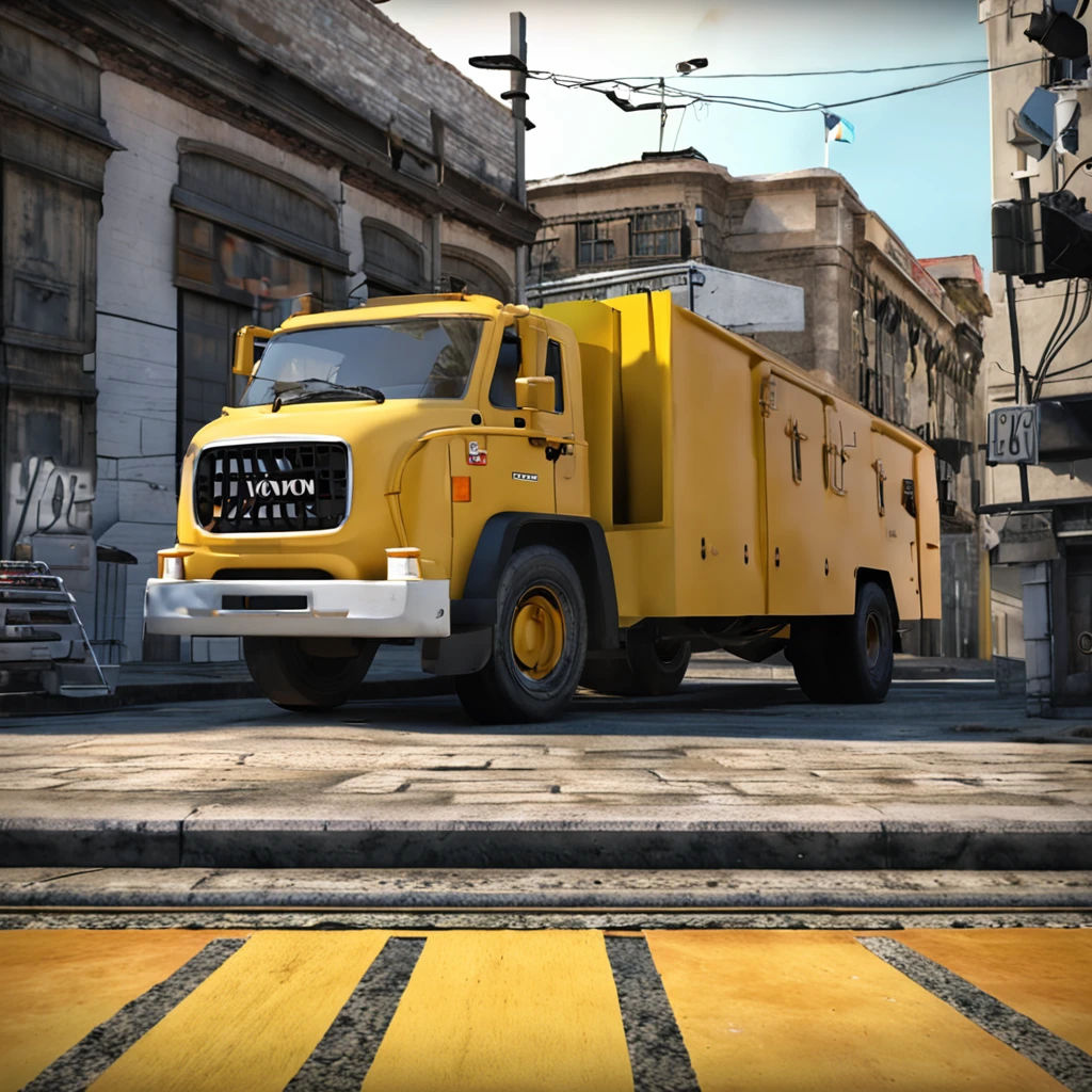 volvo, l60f, por do sol, trabalhando, realista, pedreira, visto de lado