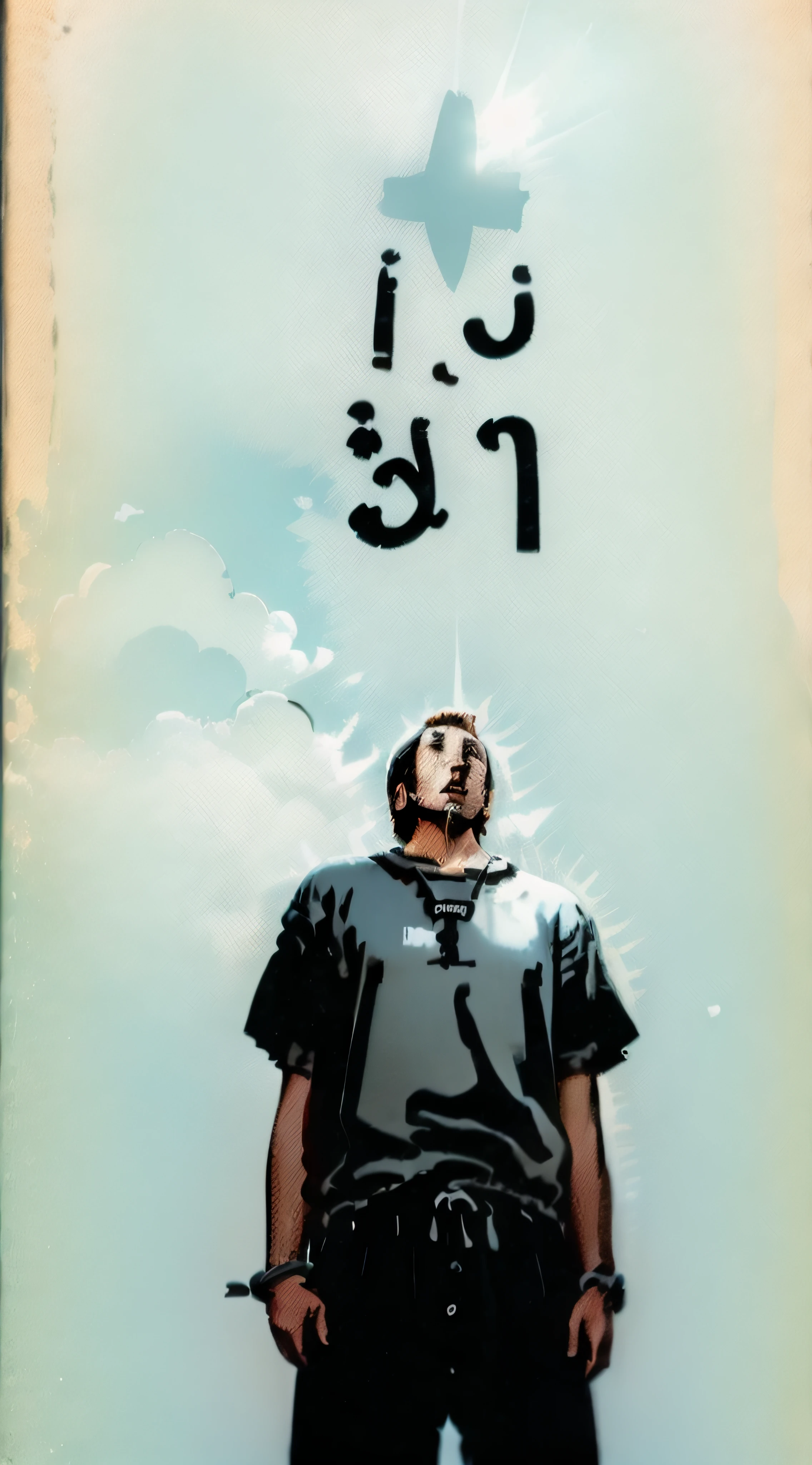man standing looking up thinking, pensador, fundo totalmente branco