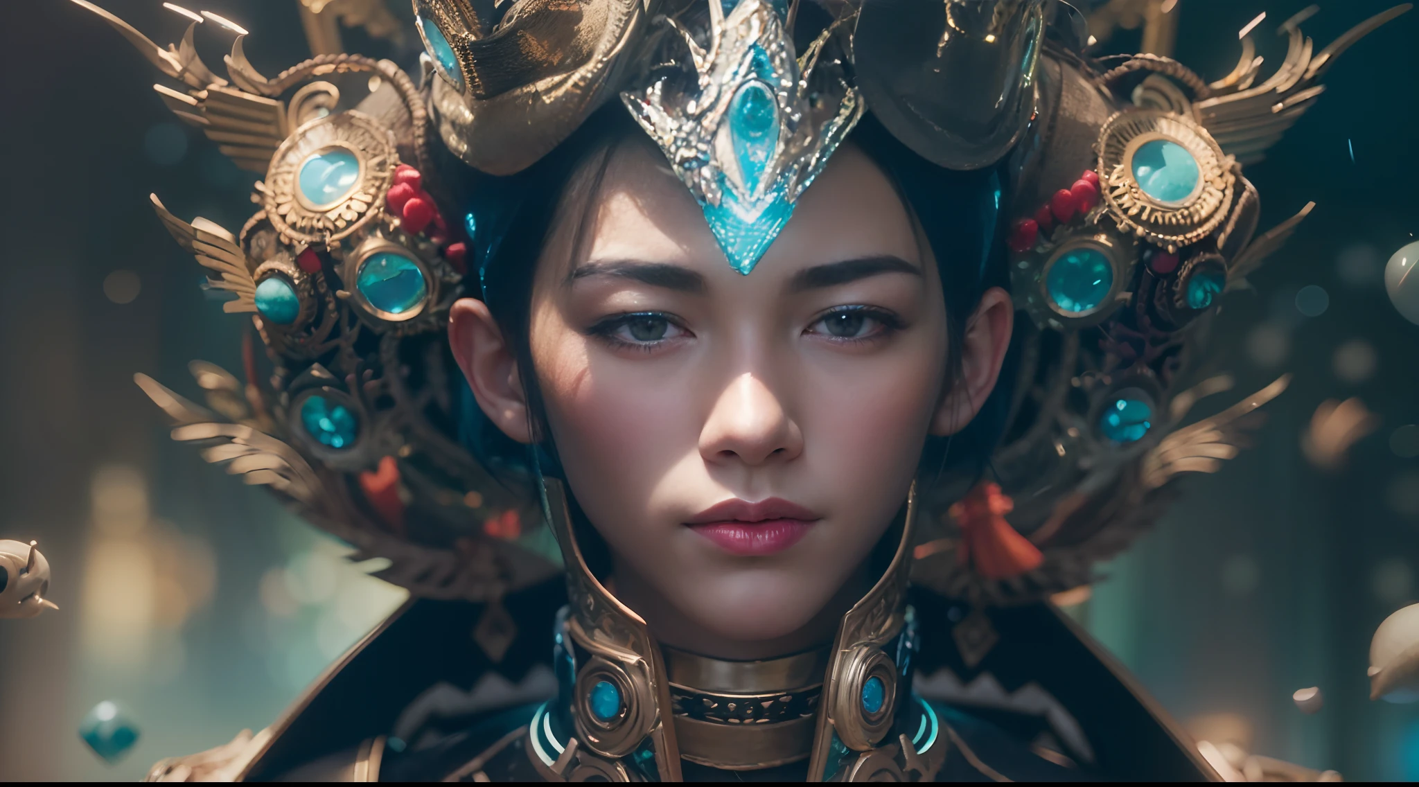 1boy, photo of very very handsome suave smiling young 25-year-old male Chinese prince, clothed in futuristic cybernetic armor, wearing a large futuristic crown, walking in an ethereal enchanted forest with neon glowing flowers and a rainbow in the sky, sci-fi, intricate, neon light, ((perfect face)), ((perfect hands)), ((perfect body)), ((correct anatomy)), ((ultra-realistic)), ((8k, UHD)), highly detailed, digital painting, artstation, concept art, human anatomy, soft light, smooth, illustration, art by tian zi and craig mullins and WLOP and alphonse mucha