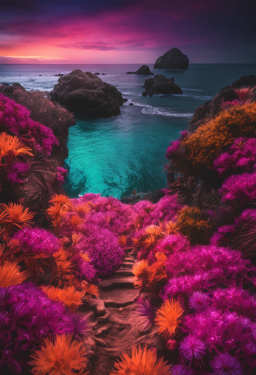 only beautiful scenery，beachsid