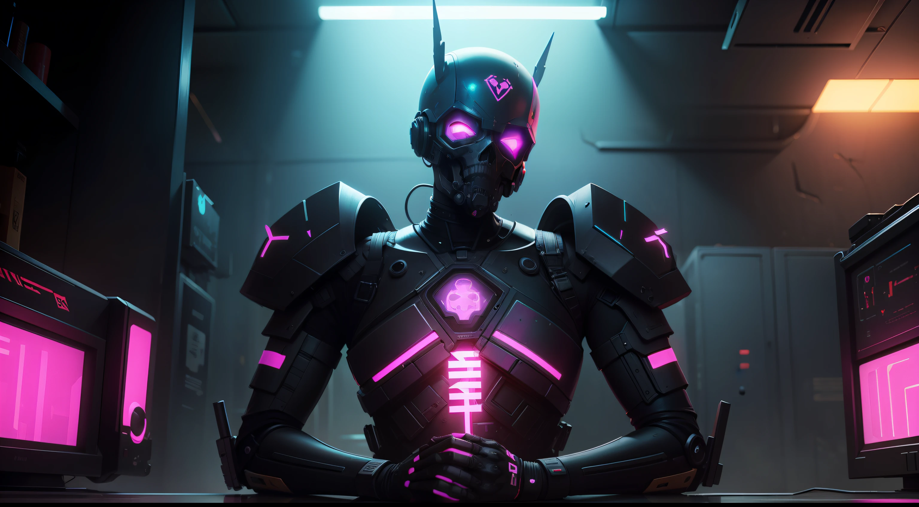 love death and robots, series, cyberpunk, colorful