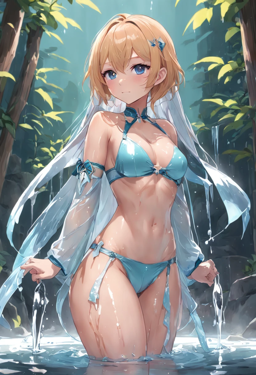 Eula, Genshin Impact, [[[skinny waist]]], [[the perfect body]], [[[wet underpants, Wet, translucent, Clothes shine through]]], [[[Genshin Impact]]], Eula, [[[A big beautiful sword]]], (((handsome girl))), (((Narrow waist))), [[wet clear briefs]], (((beautiful breasts))) [[[in full height, Long Elegant Legs]]], [[[Snowflakes fly]]], (((very extremely beautiful))), [[wet transparent clothes]], (((Ice trees))), higly detailed, hiquality, Eyes of detail,[[[in full height, nice feet]]], [[[wet underpants, Wet, translucent, Clothes shine through]]], bathing suit, wet hair